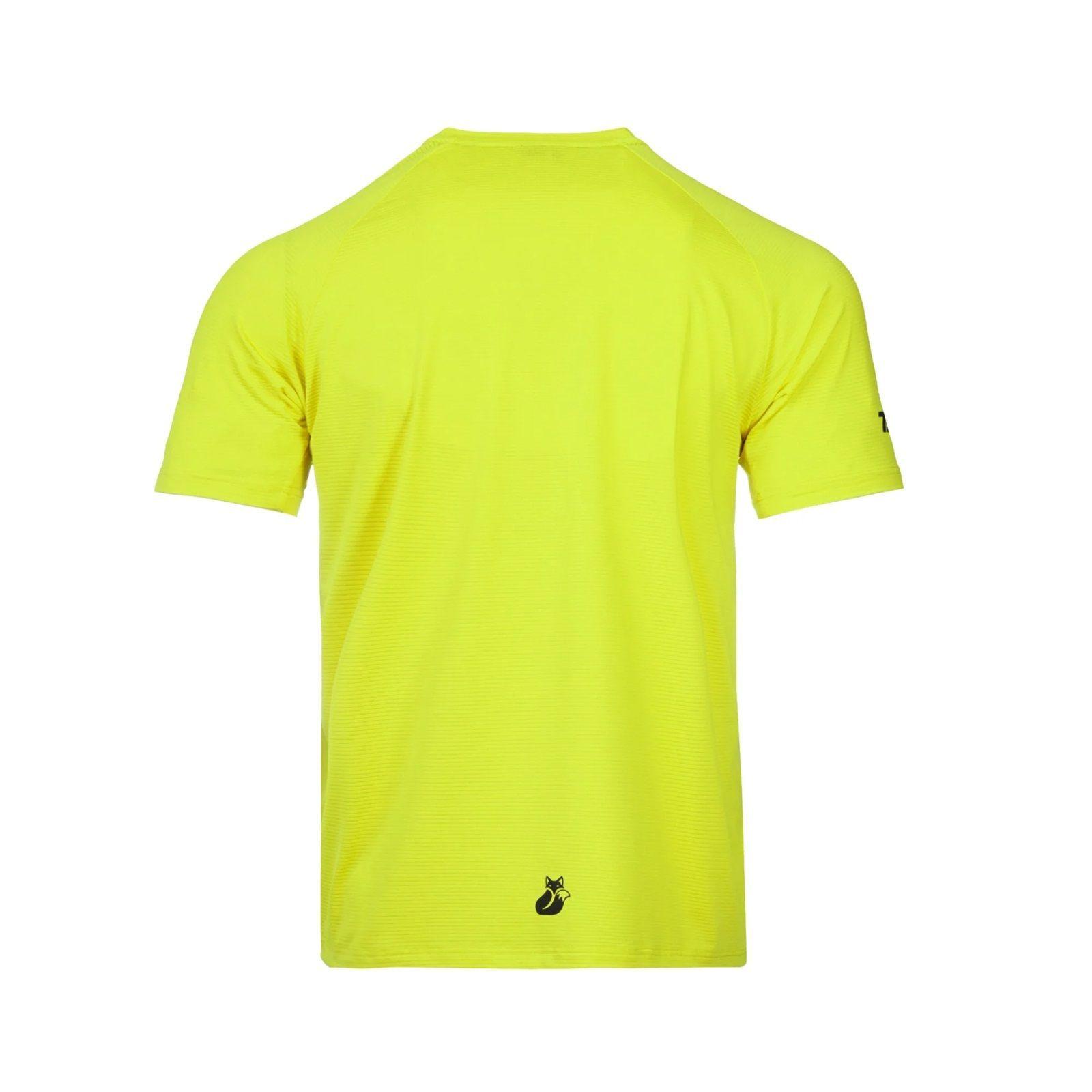 Polera Tilki Pro Lehinde Amarillo Fluor Tenis Padel-2