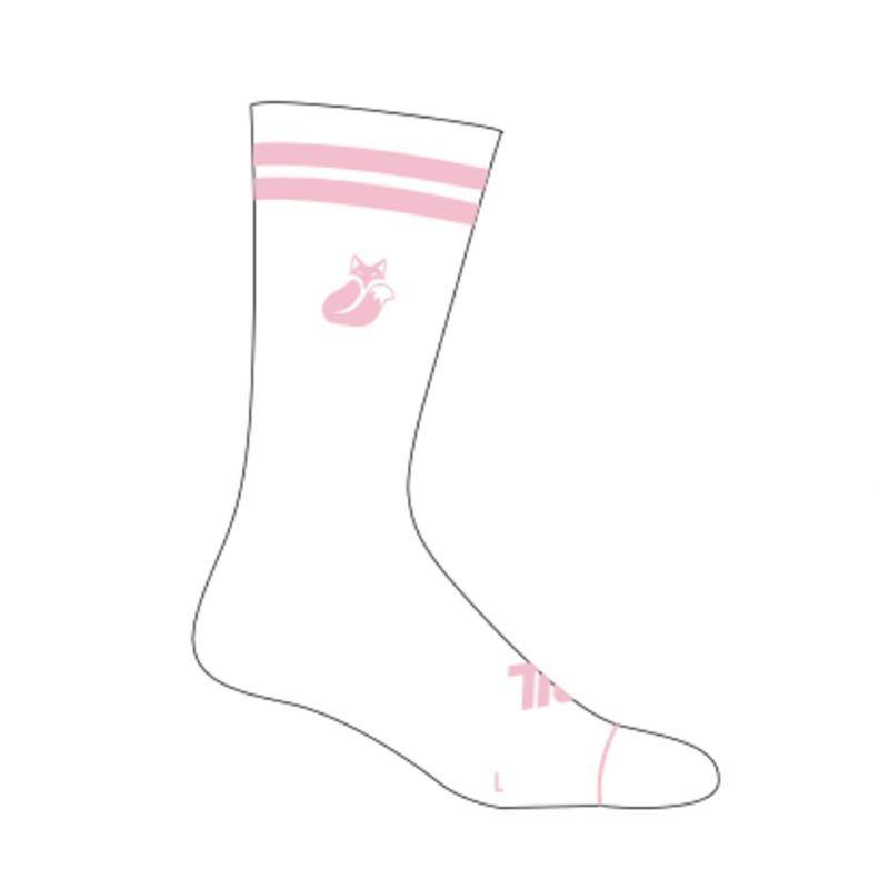 Calcetin Tilki Comfort Line Blanco/Rosa Pack X3 Tenis Padel-0