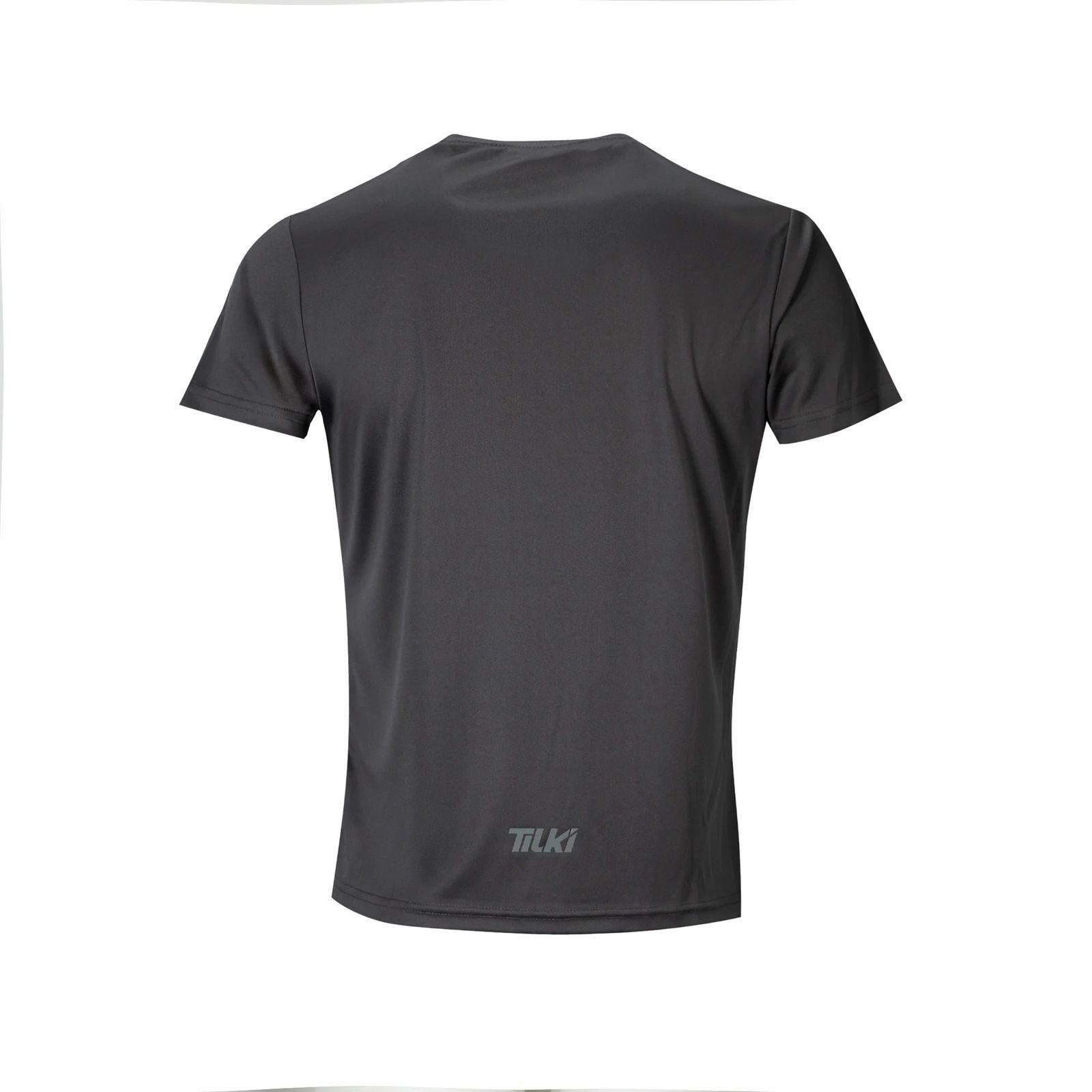 Polera Tilki Khombi Mujer Temel Gris Tenis Padel-1