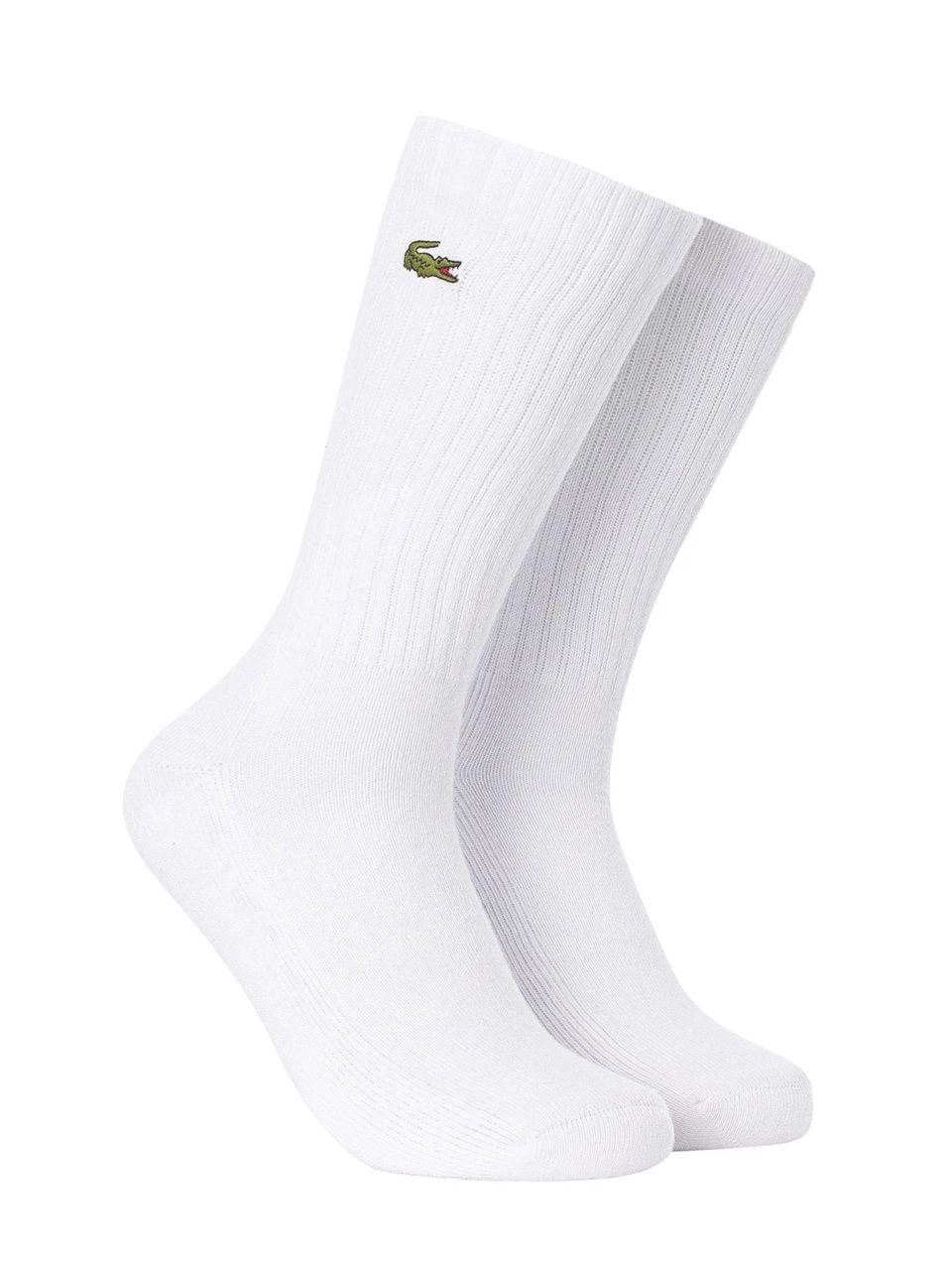 Calcetin Lacoste Sport Blanco X3 Tenis Padel-3