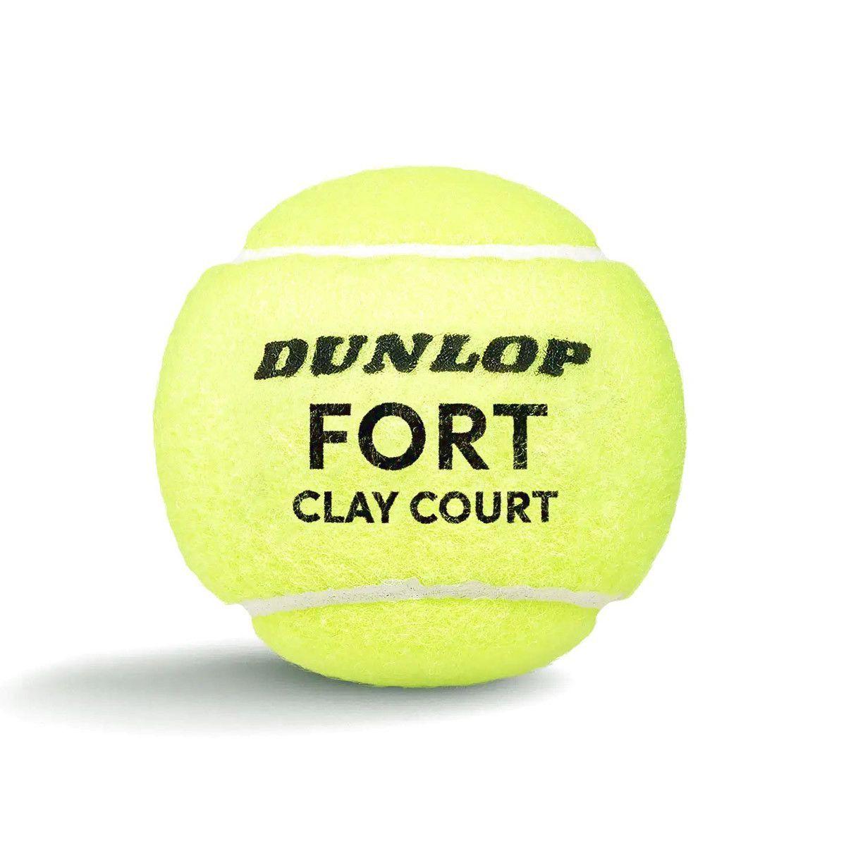 Caja de Pelotas de Tenis Dunlop Fort Clay X4 - 18 Tarros-2