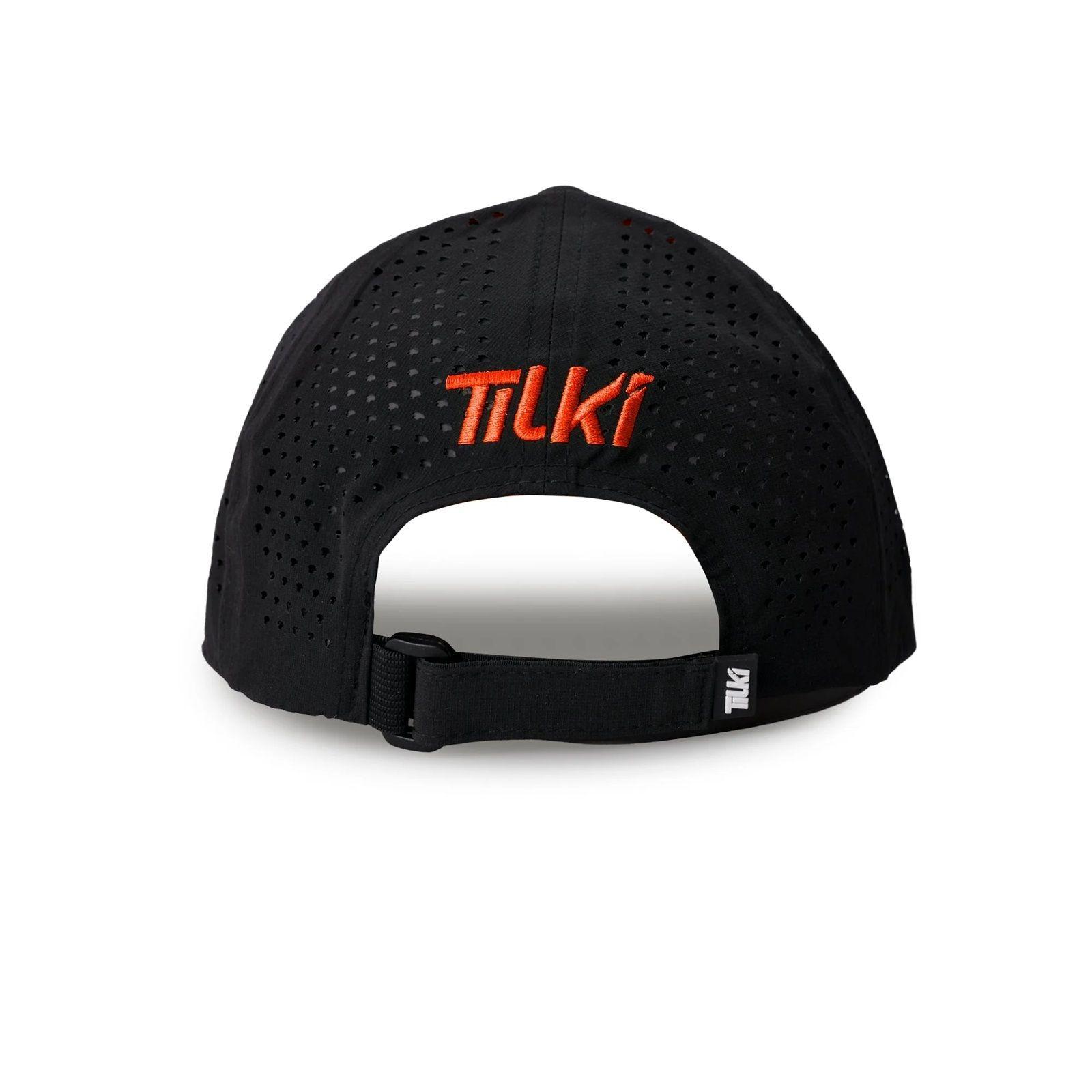 Gorro Tilki Dry Pro Fox Lehinde Negro/Naranjo Tenis Padel-2