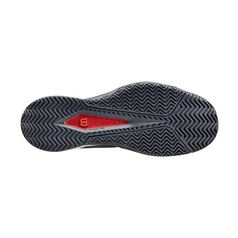 Zapatilla Wilson Rush Pro Lite Negra Tenis Padel-4