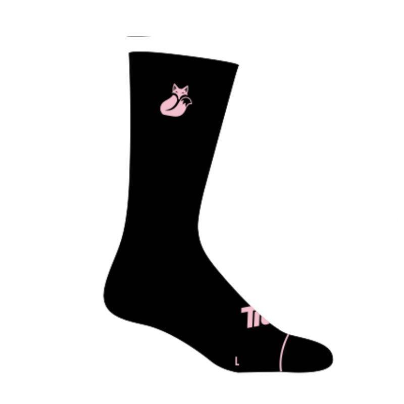 Calcetin Tilki Comfort Negro/Rosa Pack X3 Tenis Padel-0