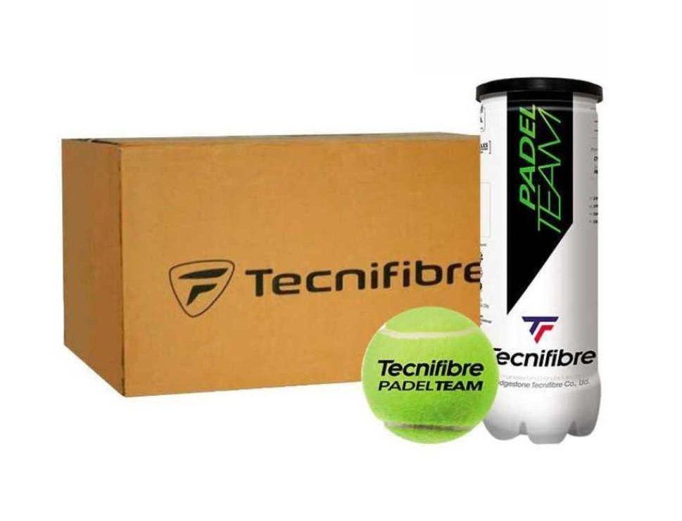Caja de Pelotas Tecnifibre Padel Team X3 - 24 Tarros-1