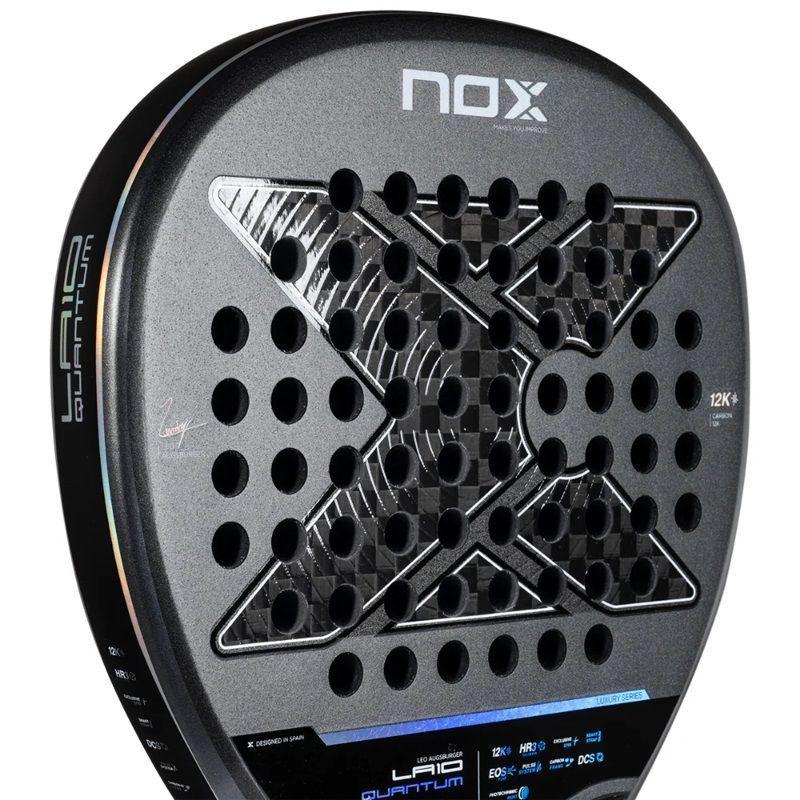 Pala de Padel Nox LA10 Quantum 12K by Leo Augsburguer 2025-2