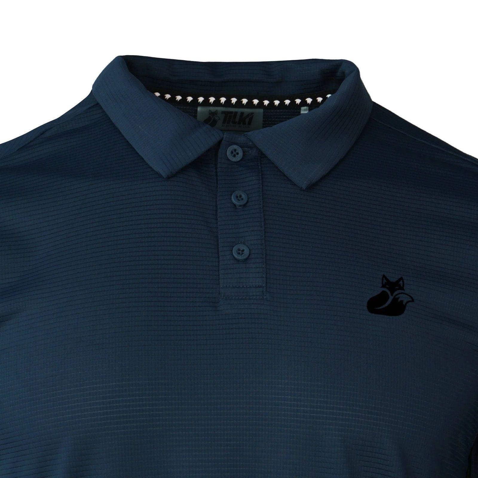 Polera Tilki Polo Pro Lehinde Azul Petroleo Tenis Padel-3