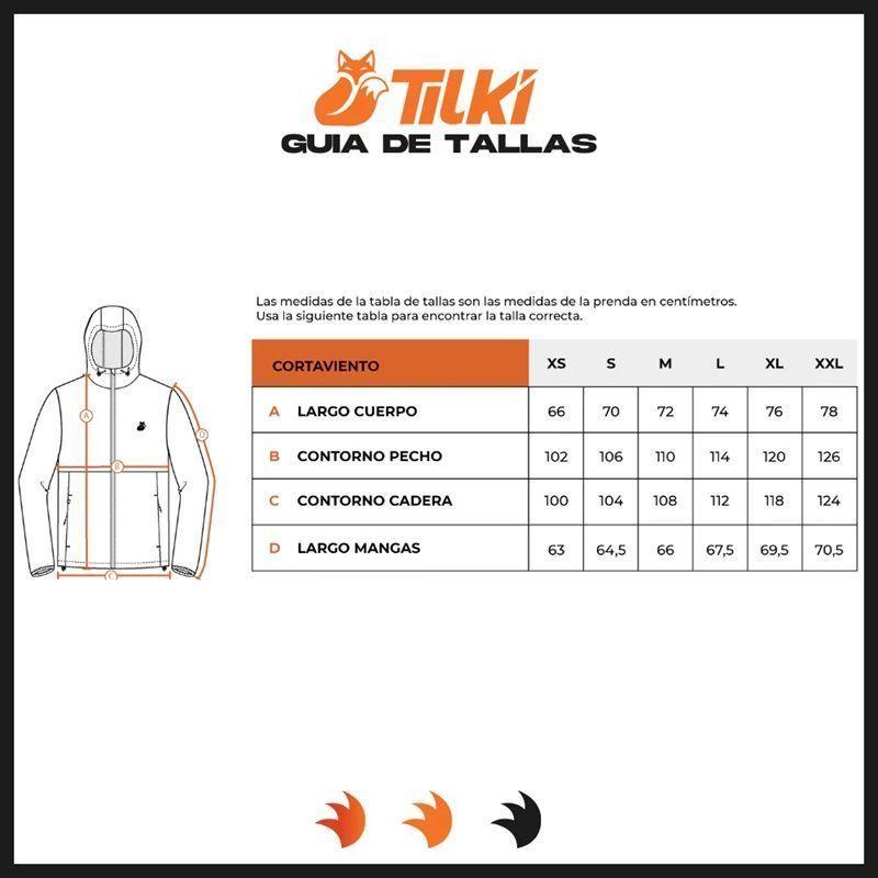Cortaviento Tilki Lehinde Negro Tenis Padel-3