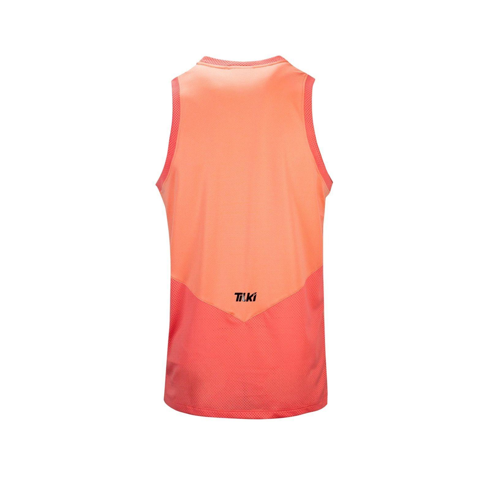 Polera Tilki Tank Mesh Lehinde Salmon/Coral Tenis Padel-1