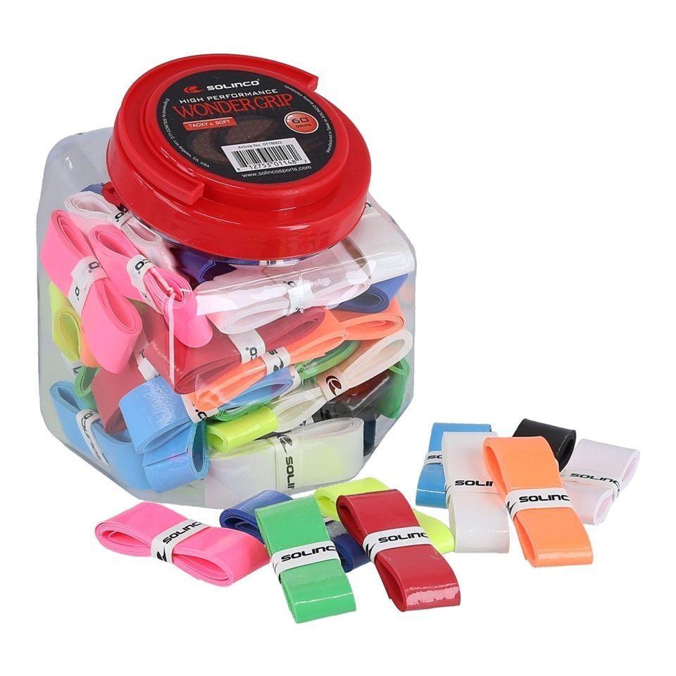 Overgrip Solinco Wonder Grip Mix Colores X60 Tenis Padel-0