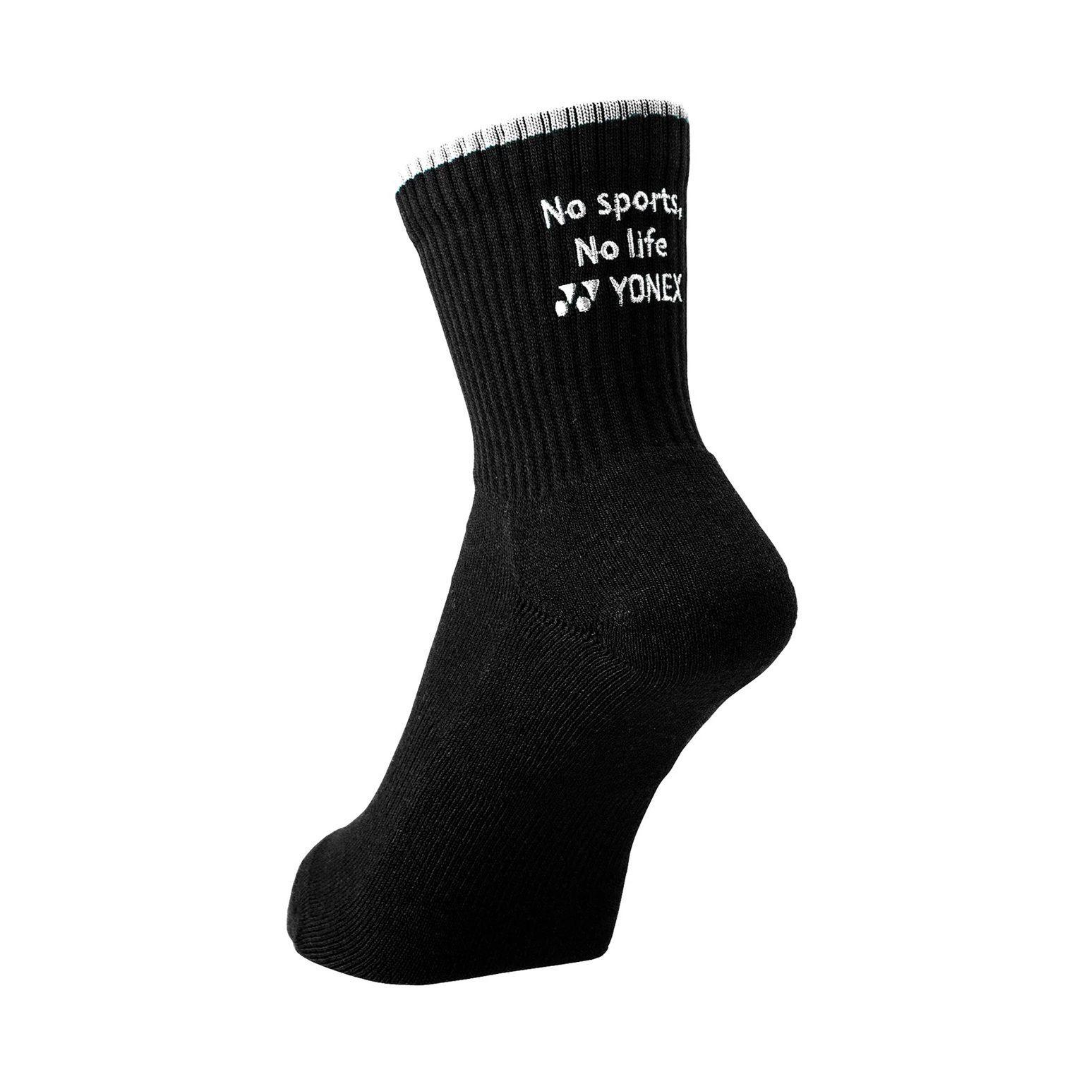 Calcetin Deportivo Yonex 19233 Negro Tenis Padel-1