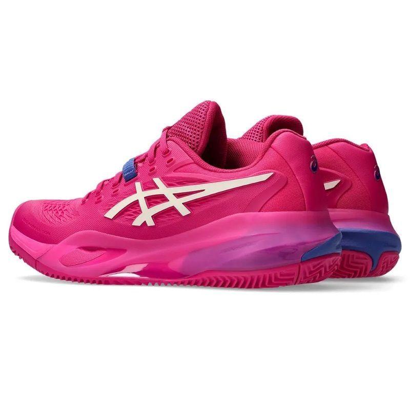 Zapatilla Asics Mujer Gel Resolution X Clay Rosado-4
