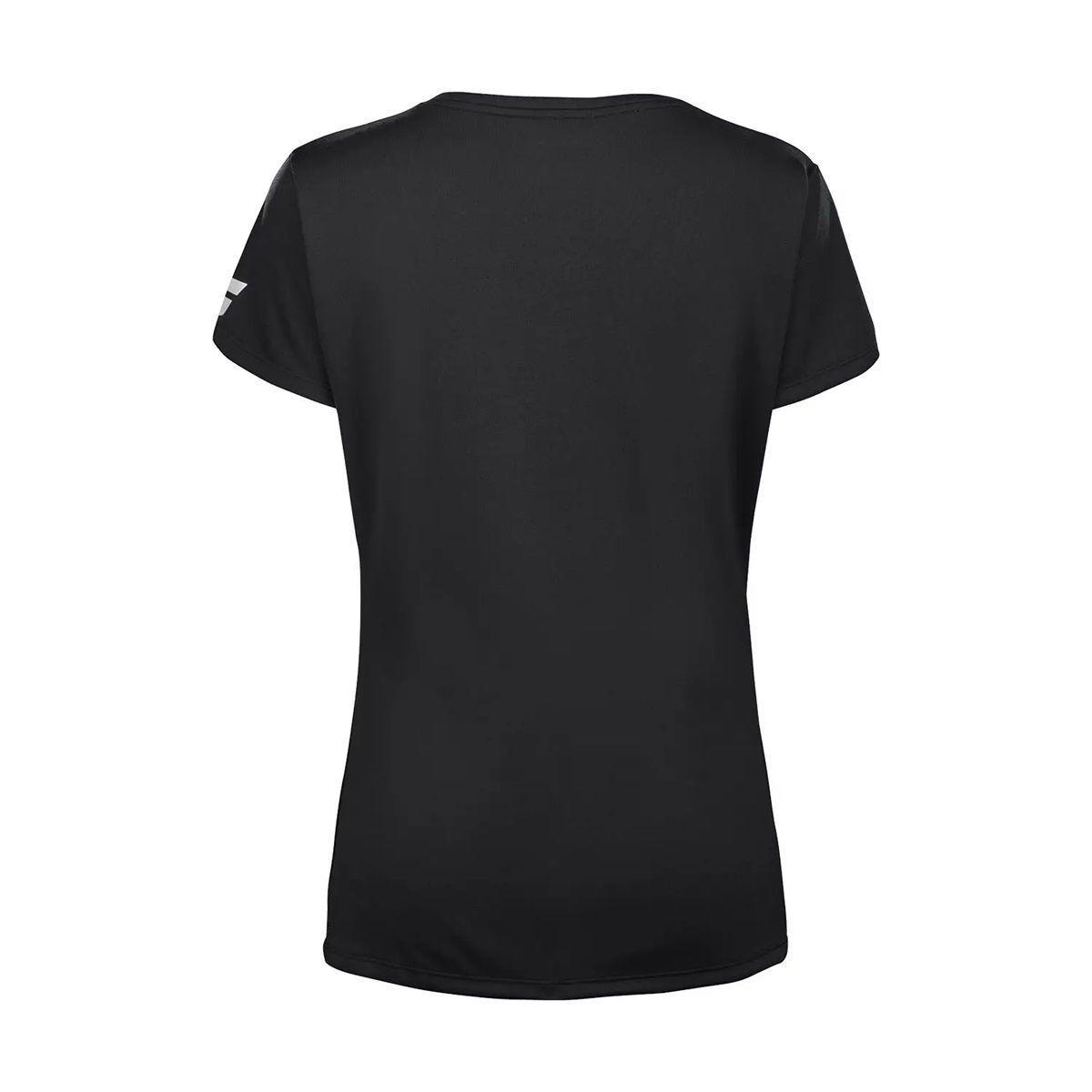 Polera Babolat Play Cap Sleeve Top Women Negra Tenis Padel-2