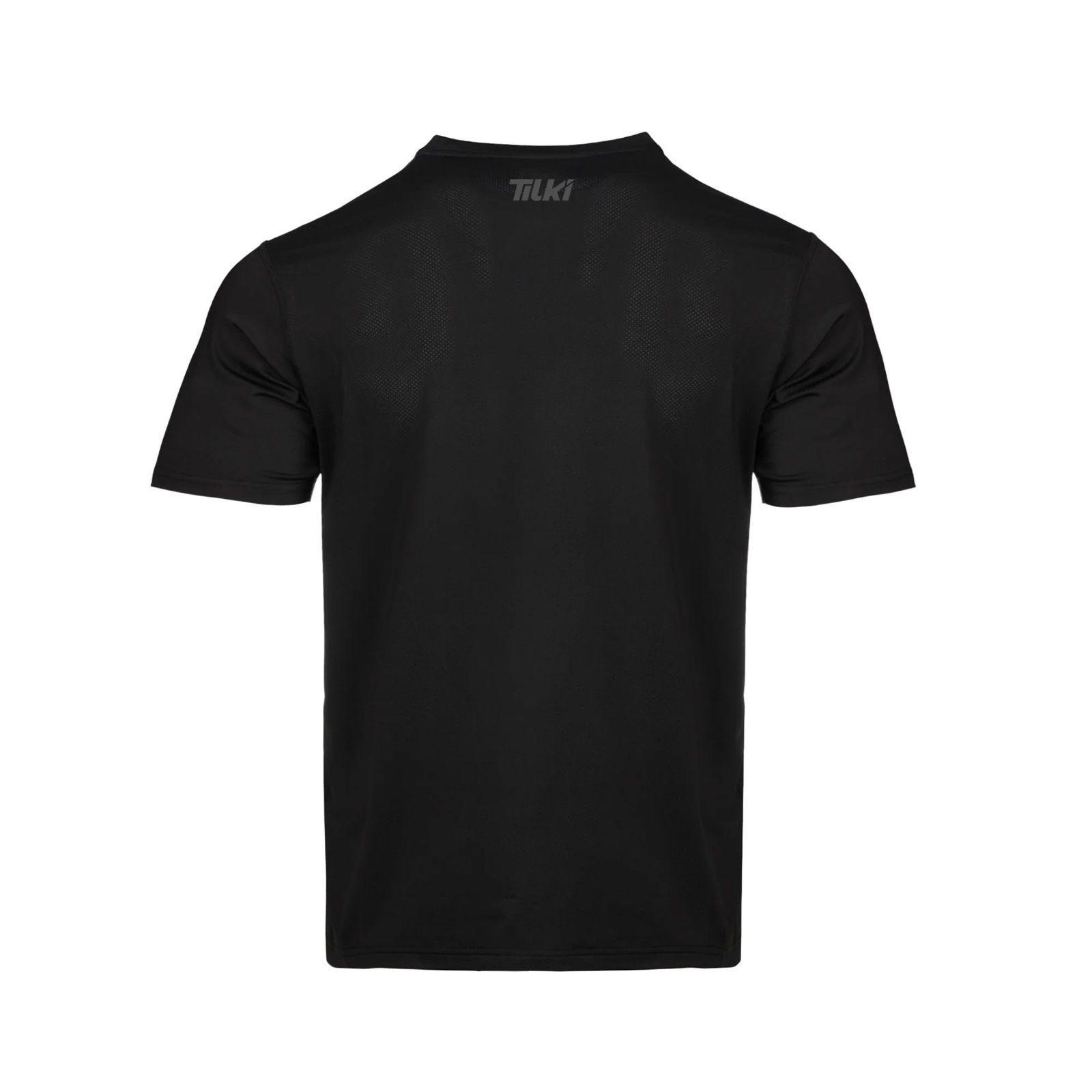 Polera Tilki Poly Pro Lehinde Negro Gris Tenis Padel-1