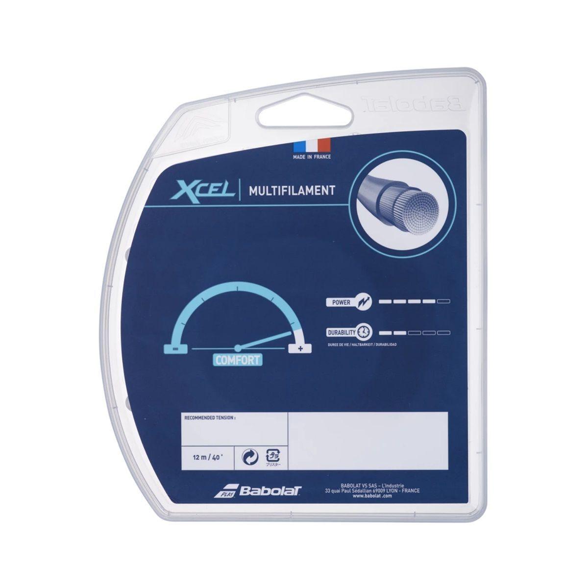 Cuerda Babolat Xcel Azul 1.25 - 12m-2