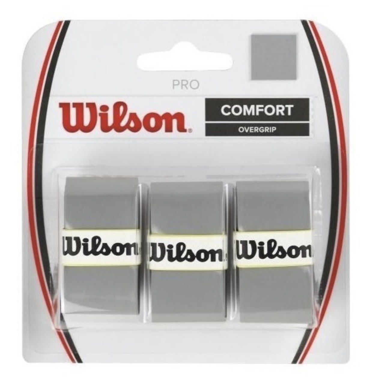 Overgrip Wilson Pro Comfort Gris X3  Tenis/Padel-1