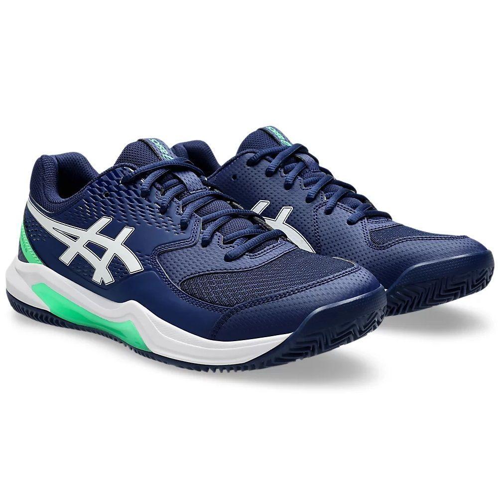 Zapatilla Asics Gel Dedicate 8 Clay Azul Tenis Padel-1