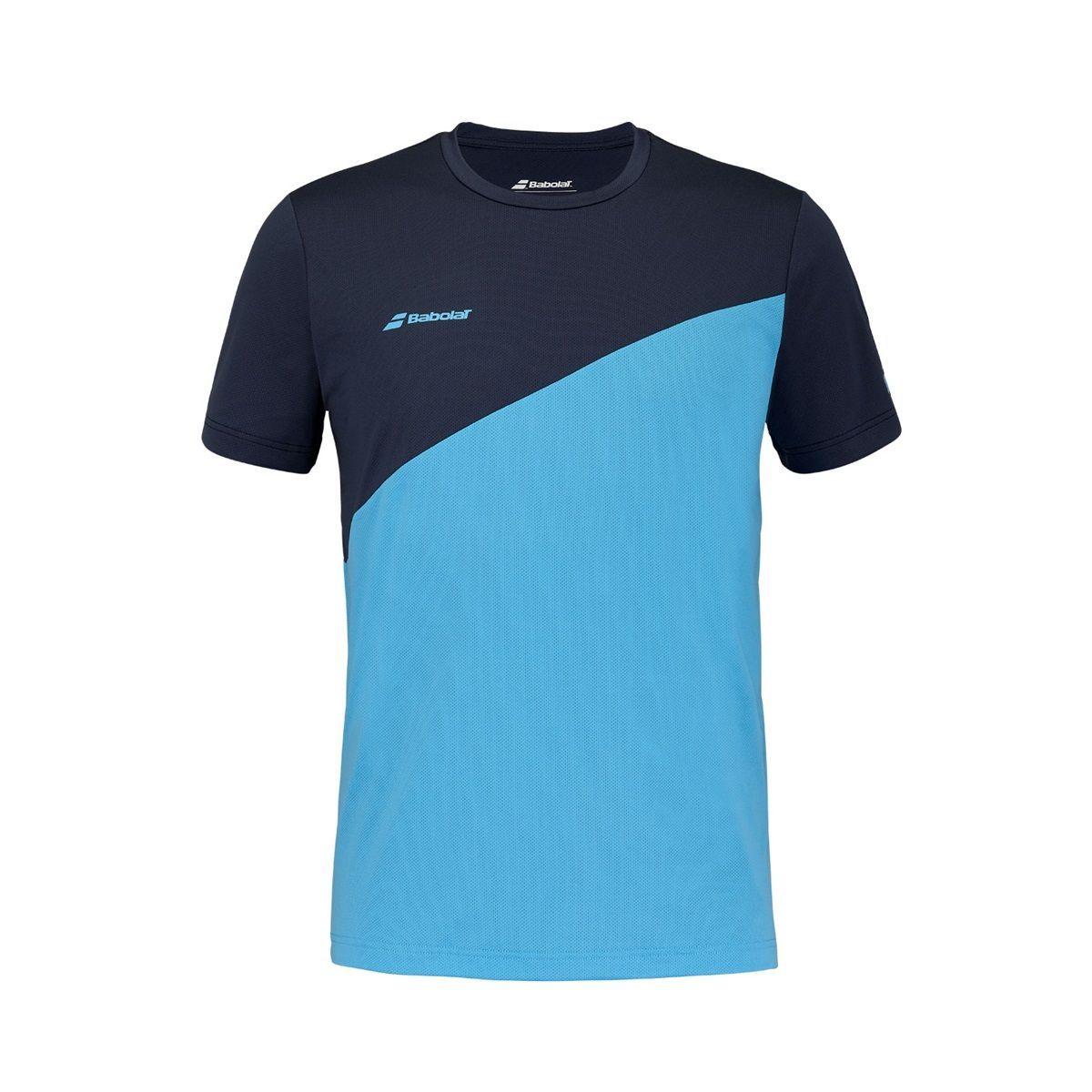 Polera Babolat Drive Crew Neck Tee Azul Tenis Padel-0
