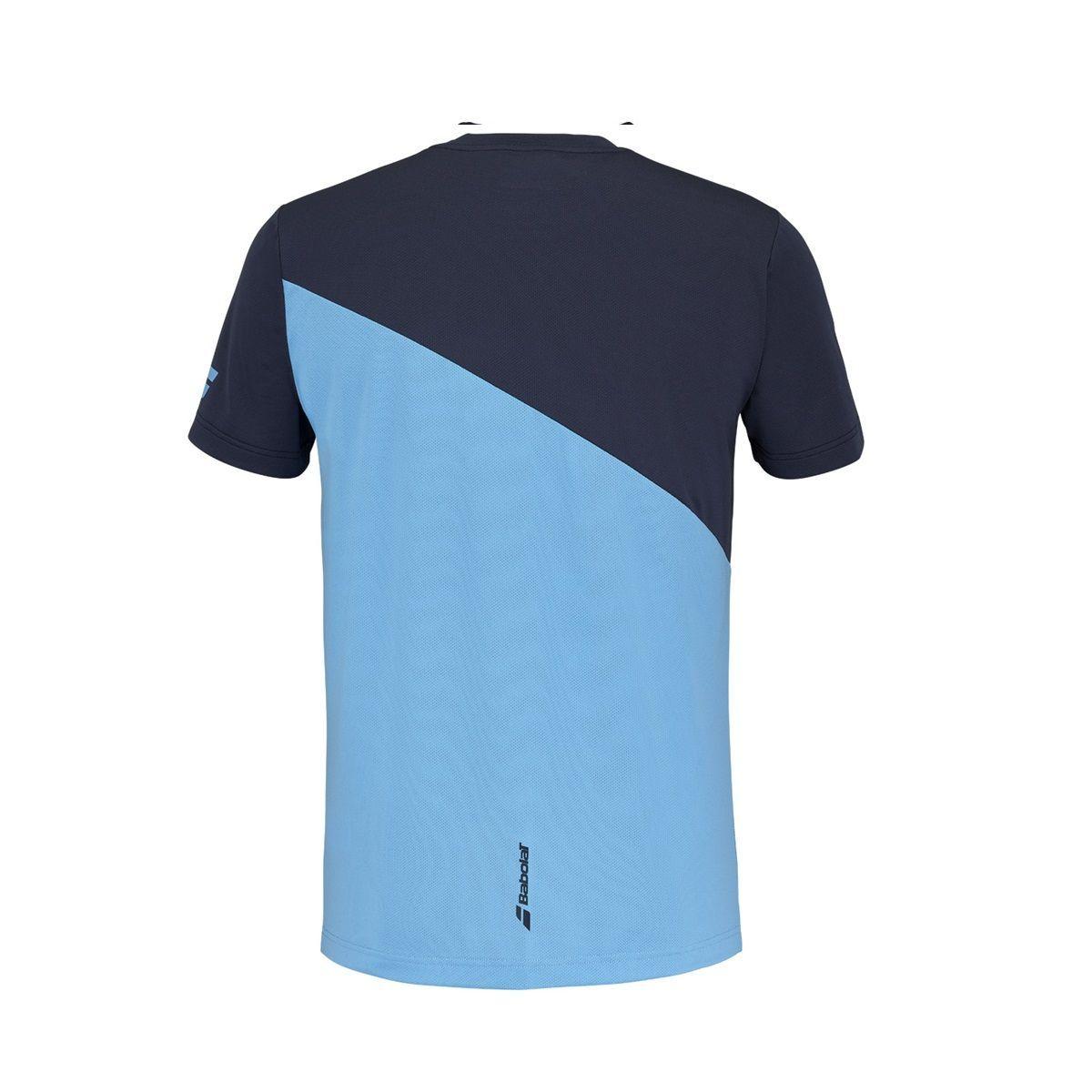 Polera Babolat Drive Crew Neck Tee Azul Tenis Padel-1