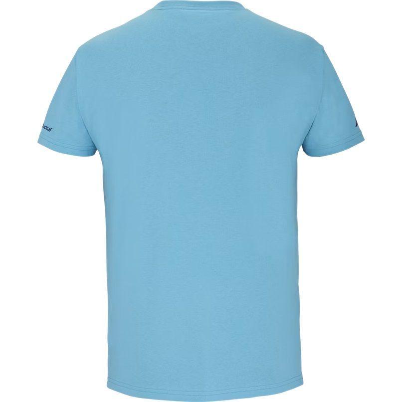 Polera Babolat Cotton Juan Lebron Azul Claro Tenis Padel-2