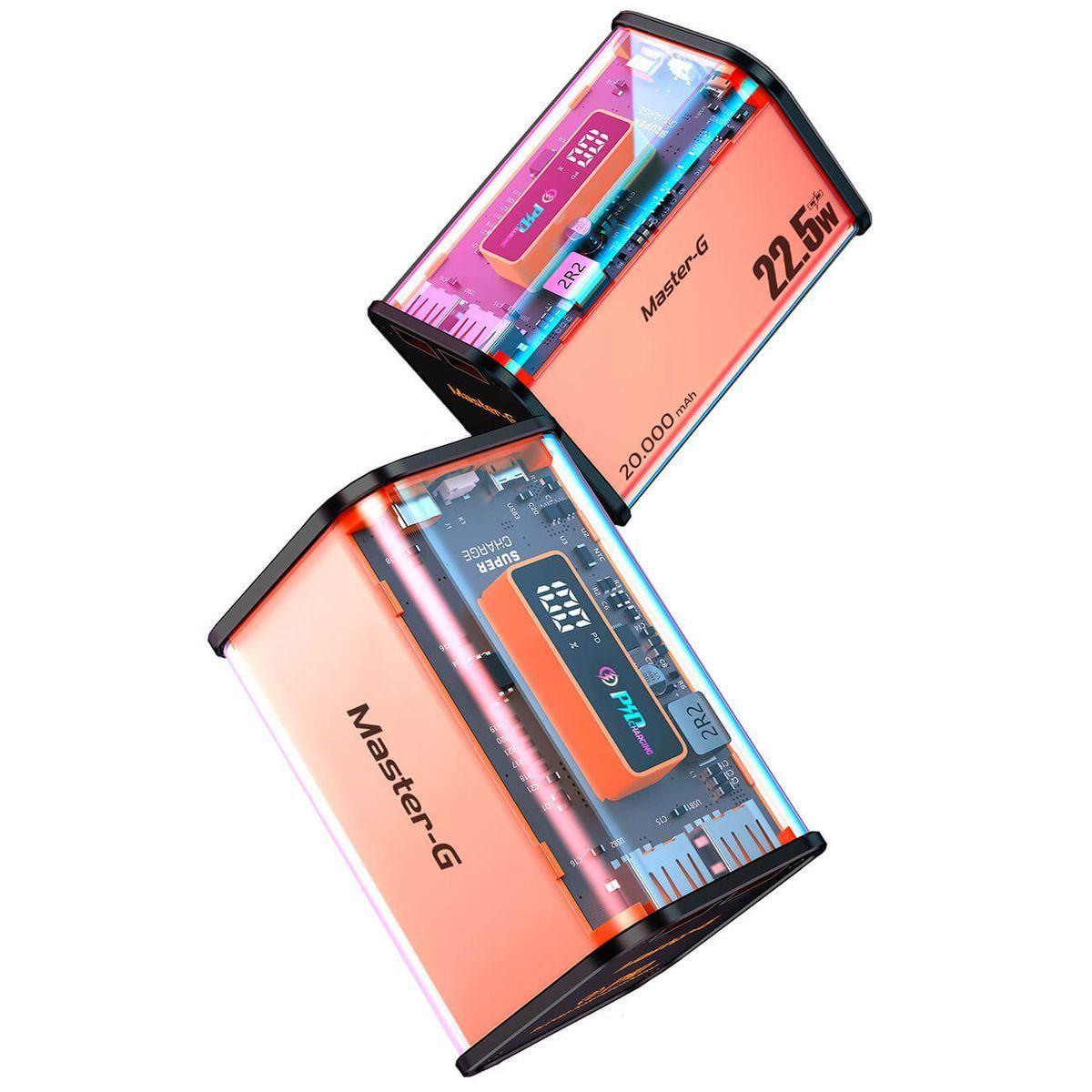 Batería Externa Master G Power Bank 20000 Mah Carga Rápida-4