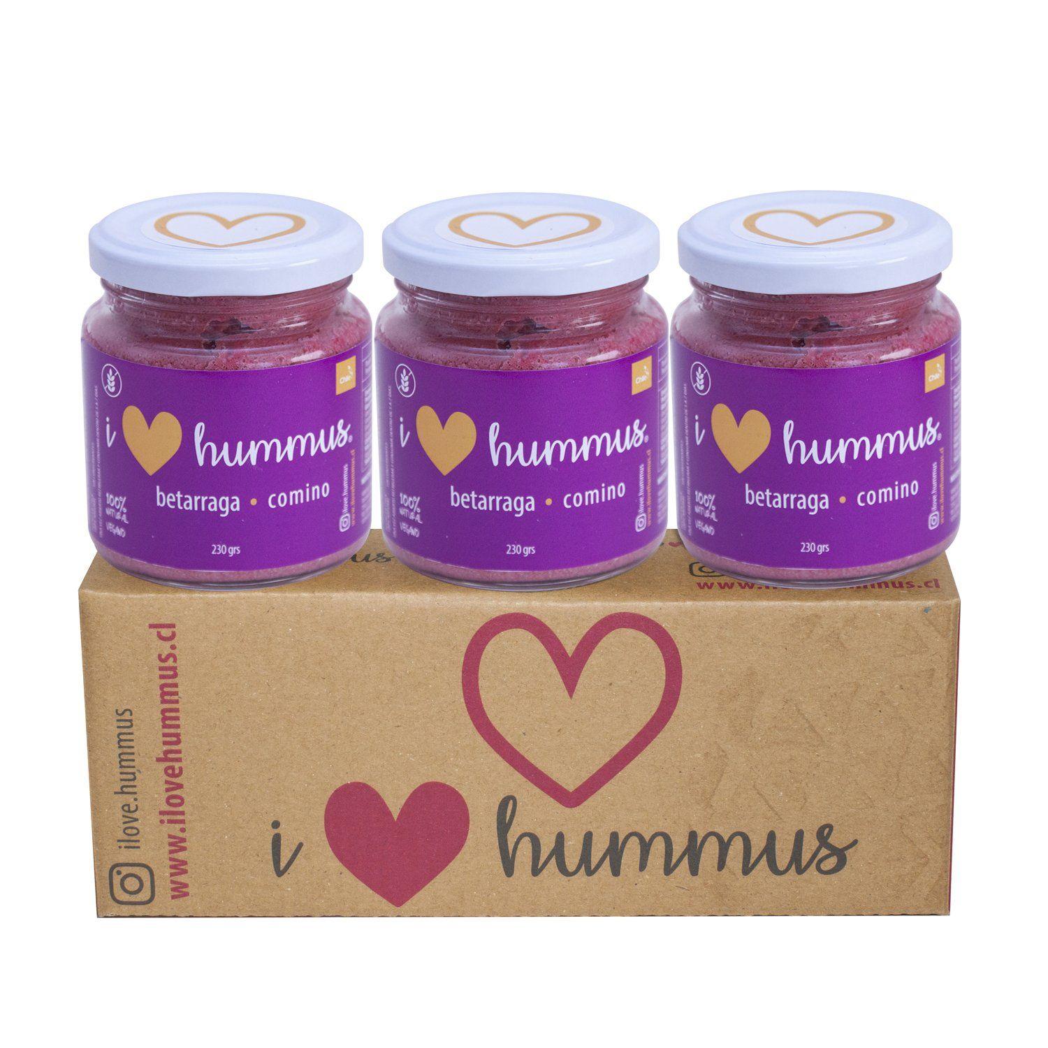 PACK I LOVE HUMMUS 3 BETERRAGA-0