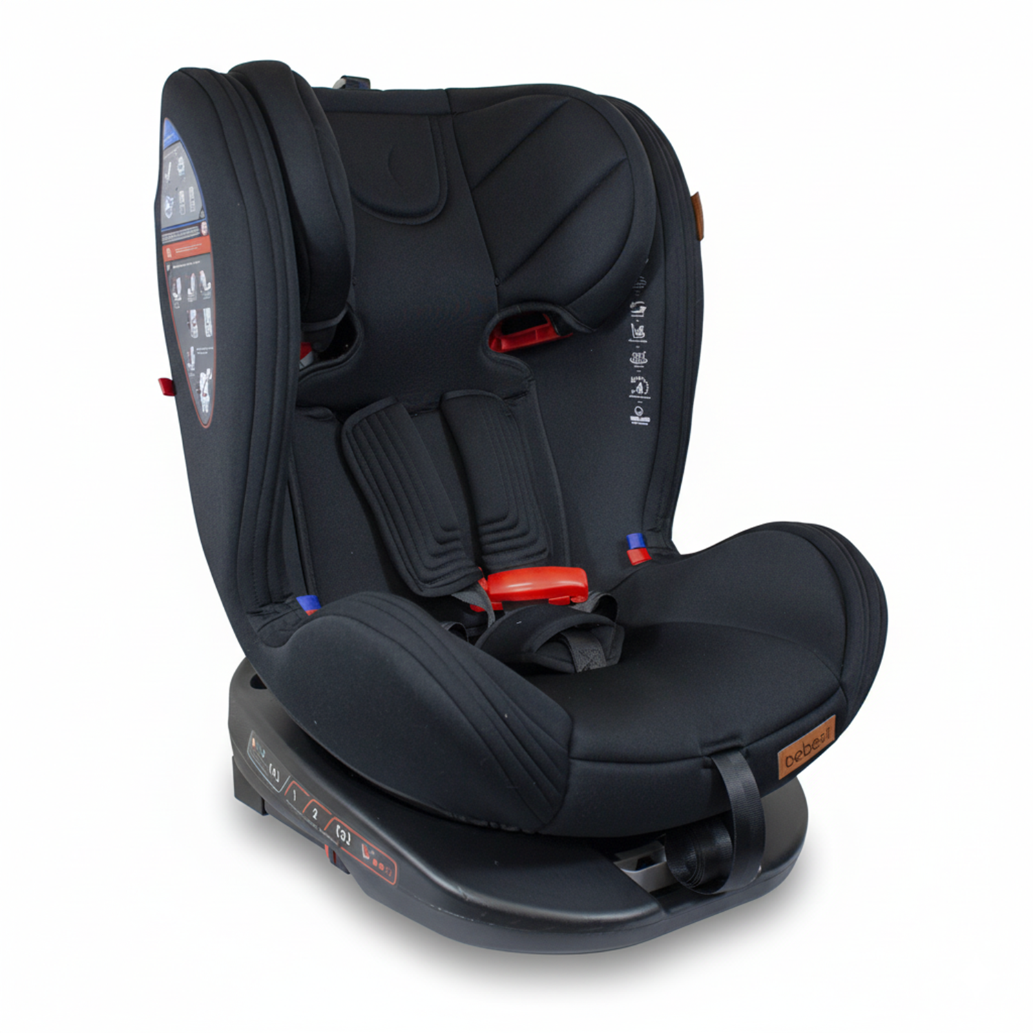 Silla de Auto Saturn 360° Premium Negro-2