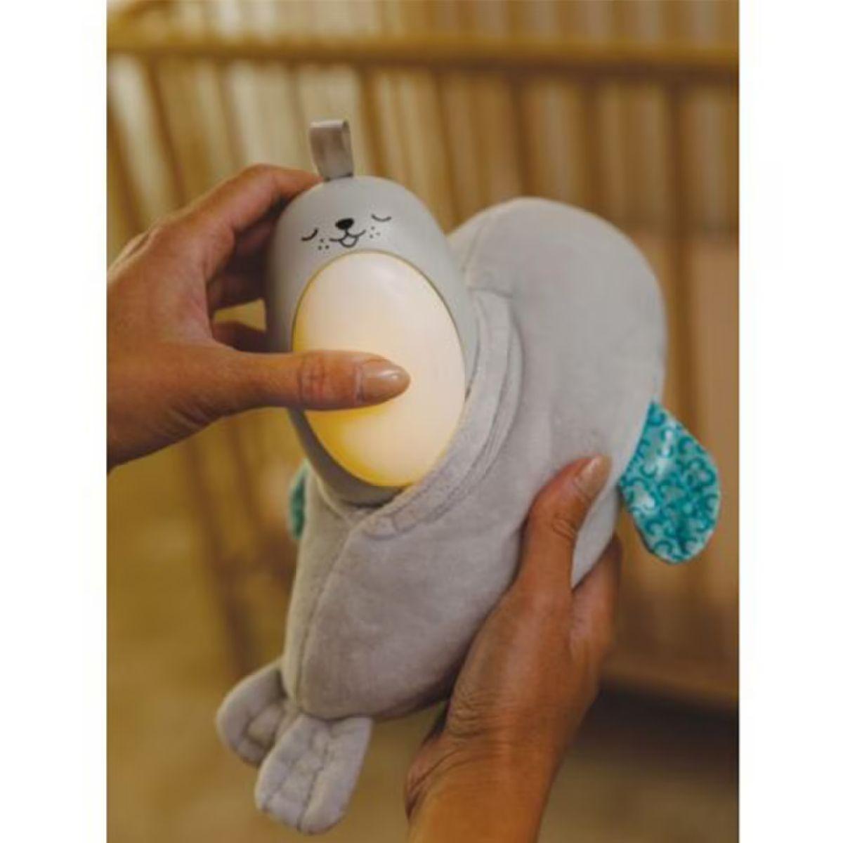Peluche Snuggle Pal Sounds & Light Soother-4
