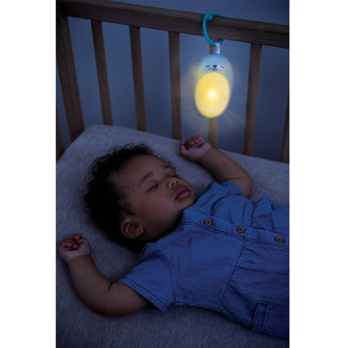 Peluche Snuggle Pal Sounds & Light Soother-5