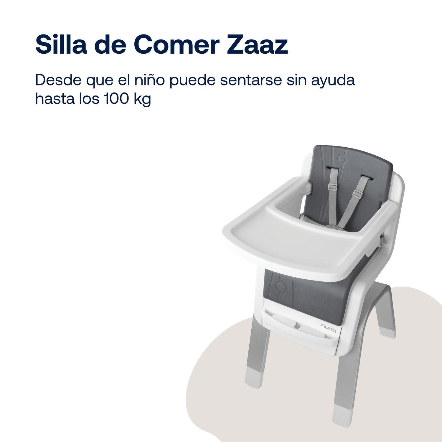 Silla Comer para bebé Nuna Zaaz Pewter-2