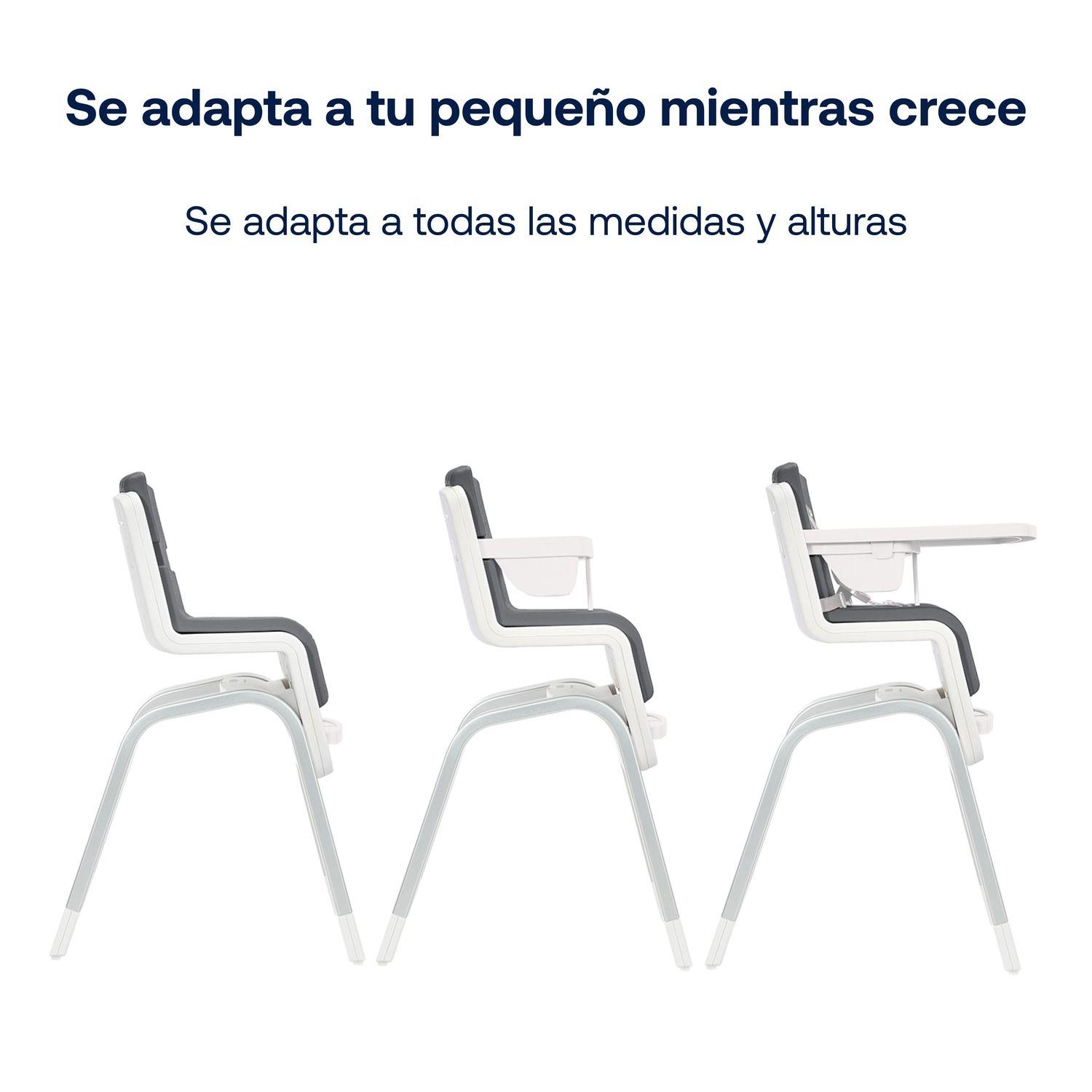 Silla Comer para bebé Nuna Zaaz Pewter-7