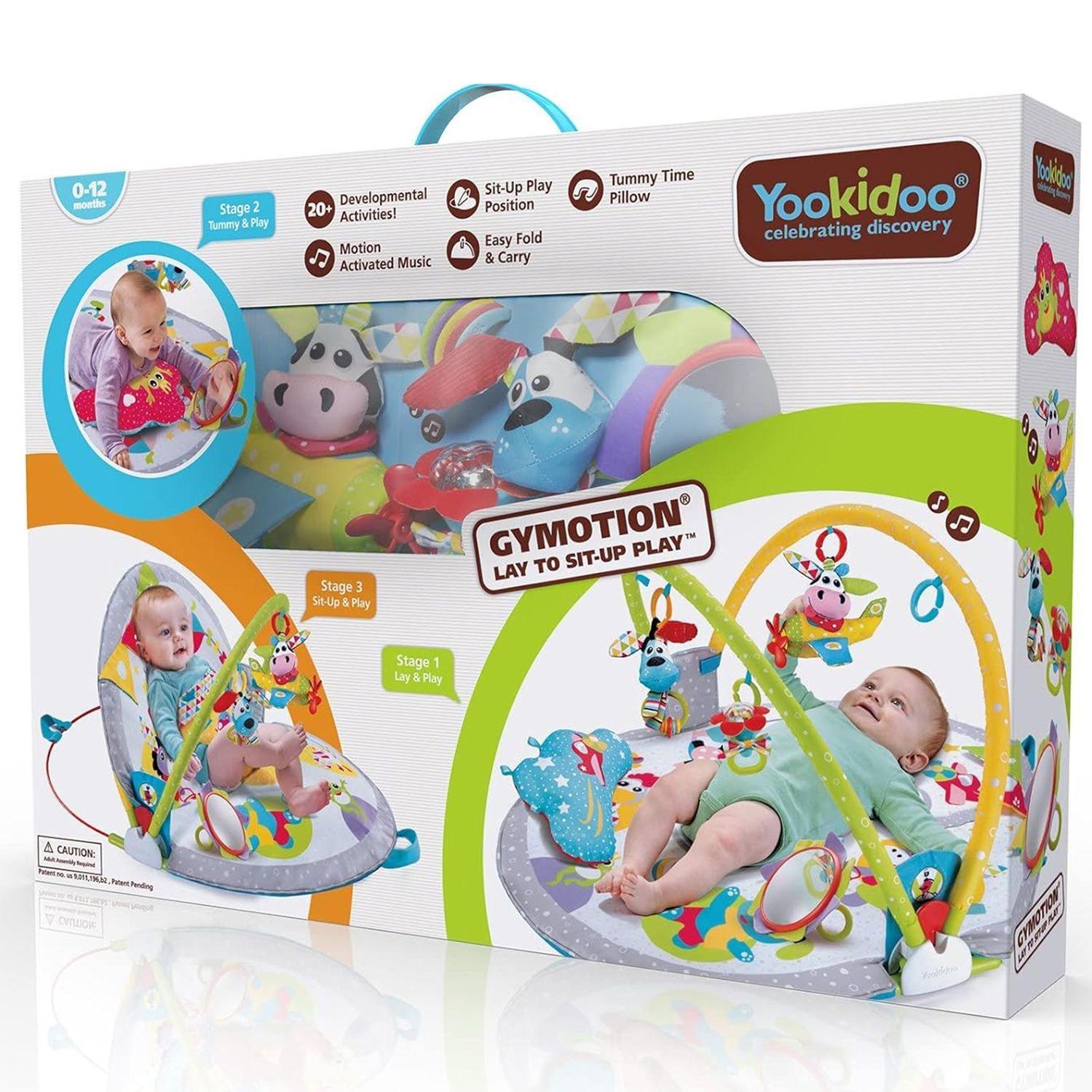 Gimnasio Interactivo Gymotion Lay to Sit-Up Play Yookidoo-5