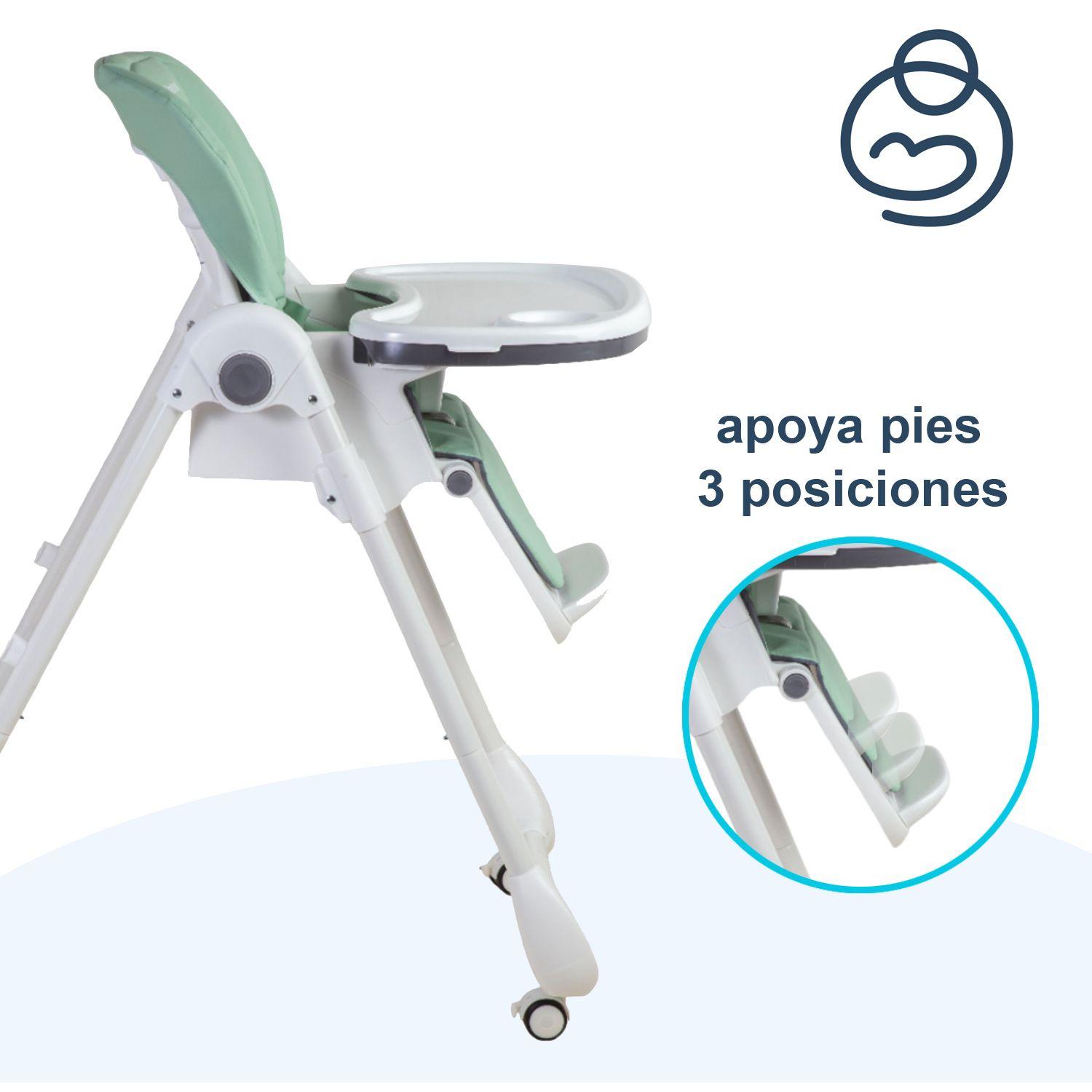 Silla de Comer EasyFeed Verde Bebesit-5