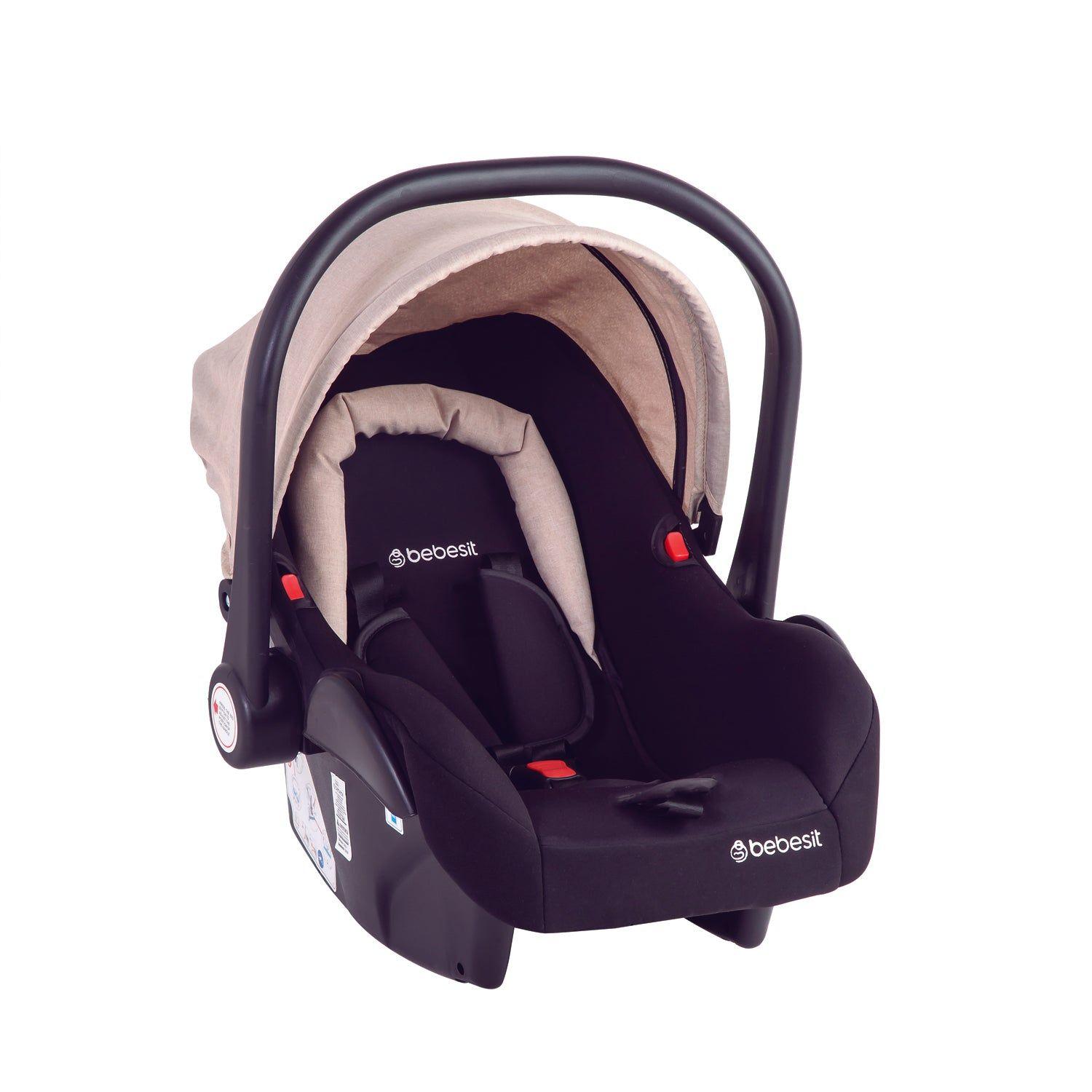 Coche Cuna Travel System Neo Beige Bebesit-5