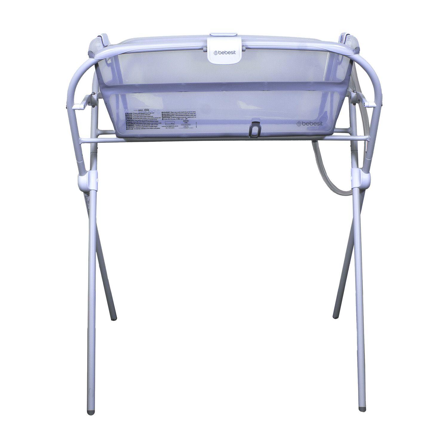 Bañera Flexi 3 en 1 Plegable + Soporte de Bebesit-3