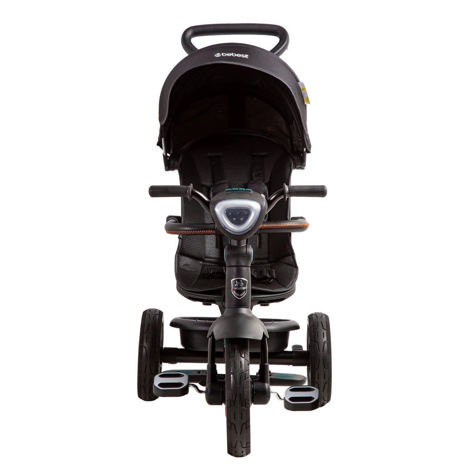Triciclo Infantil Explorer Negro Bebesit-7