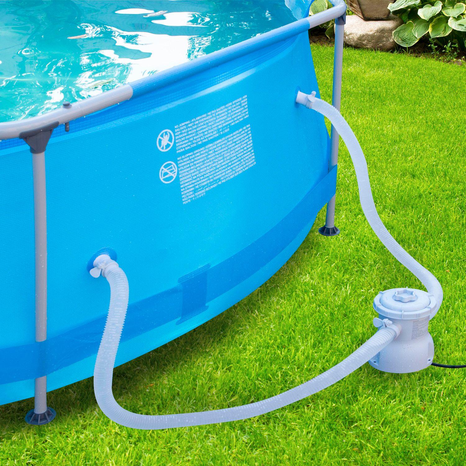 Piscina Estructural con FiltroSkimmer 300x207x65cm BeSplash-9
