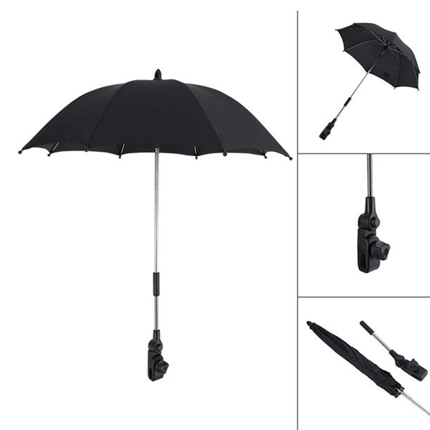 Paraguas Sombrilla coches Bebe UPF50+ adaptador universal-3