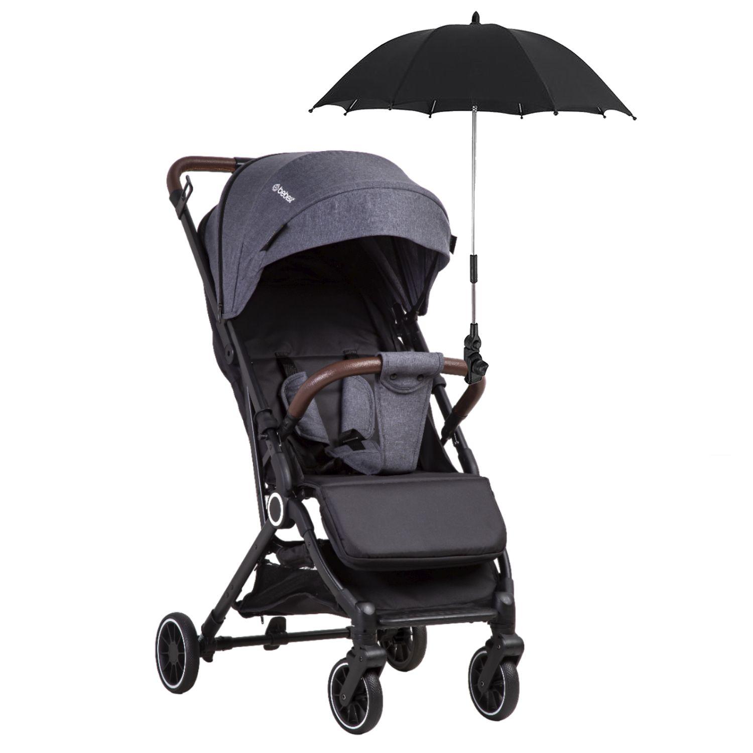 Paraguas Sombrilla coches Bebe UPF50+ adaptador universal-4