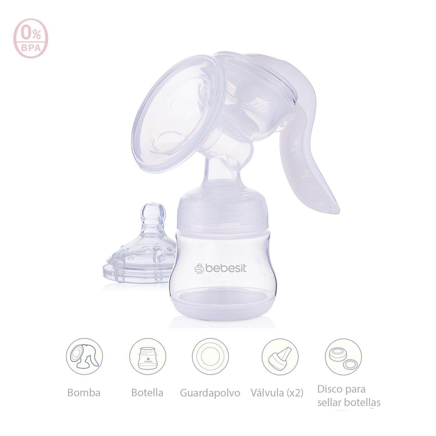 Extractor de Leche Manual Magic Easy Bebesit-2
