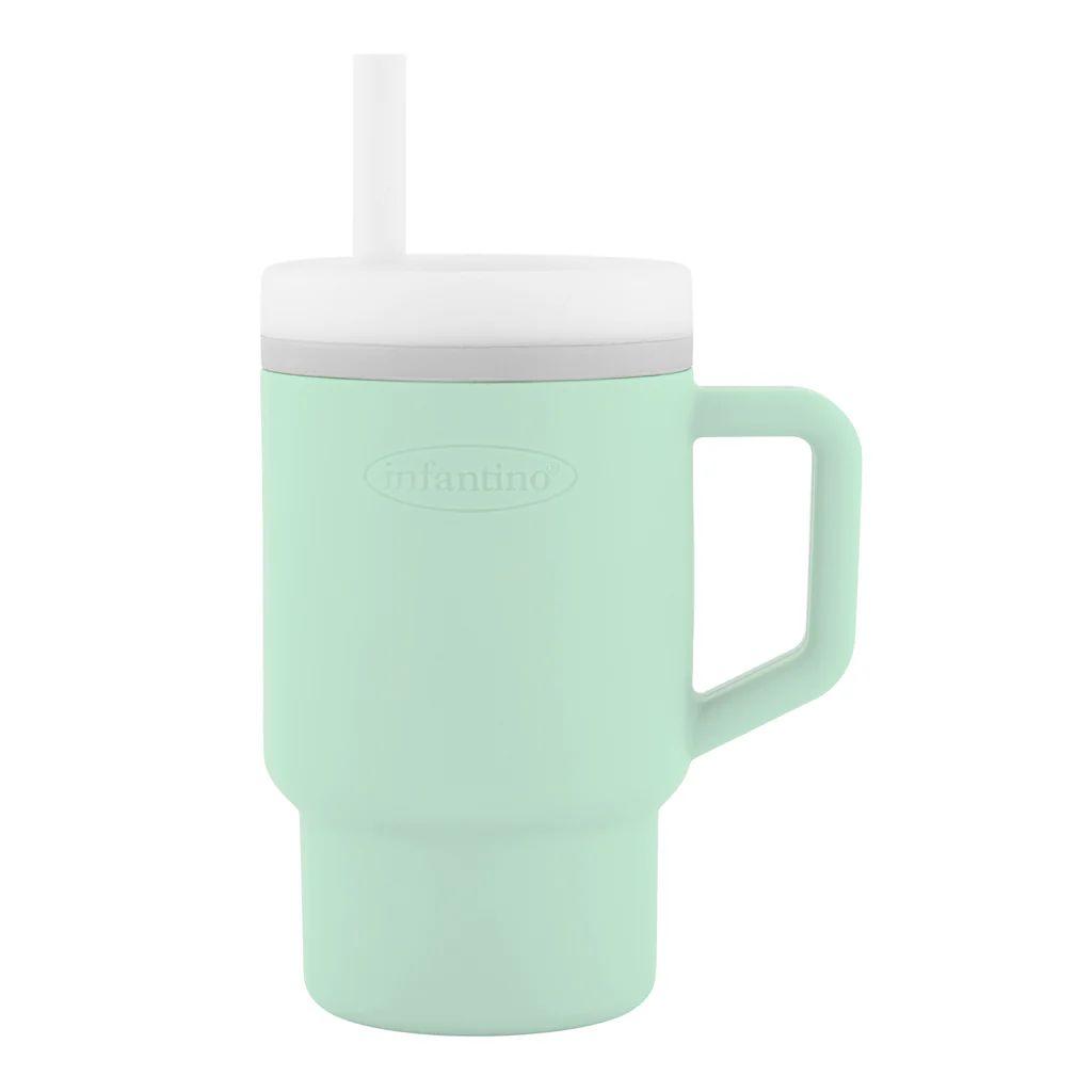 Vaso Antiderrame con Bombilla My 1st Tumbler 266ml Cool Mint-0