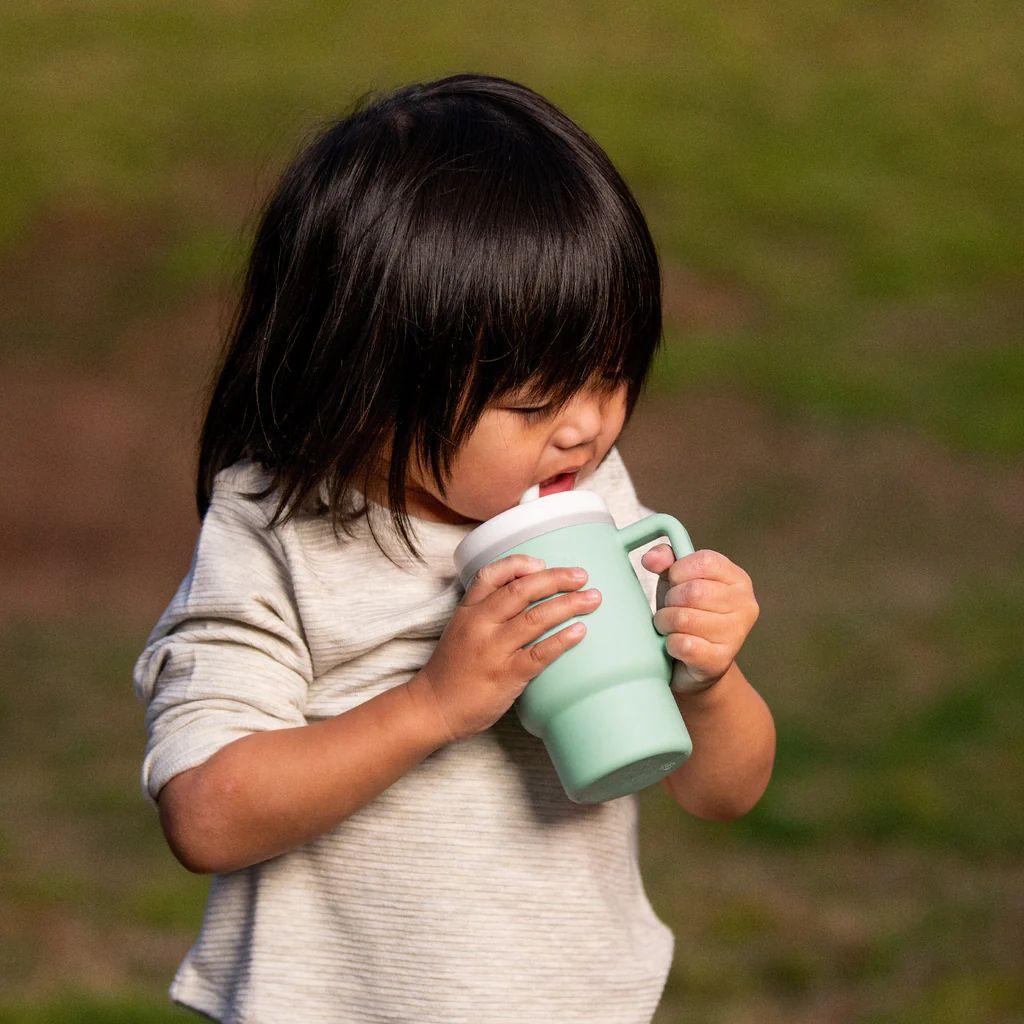 Vaso Antiderrame con Bombilla My 1st Tumbler 266ml Cool Mint-2
