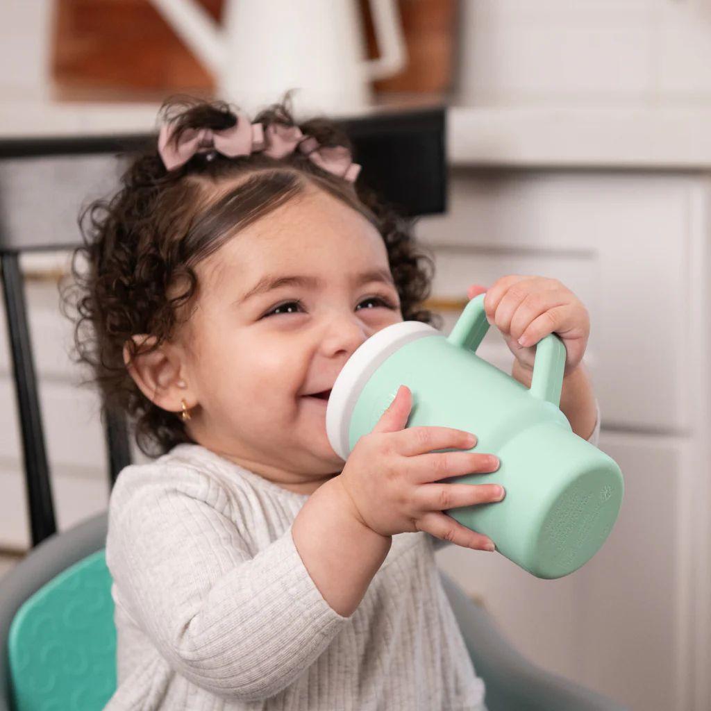 Vaso Antiderrame con Bombilla My 1st Tumbler 266ml Cool Mint-3