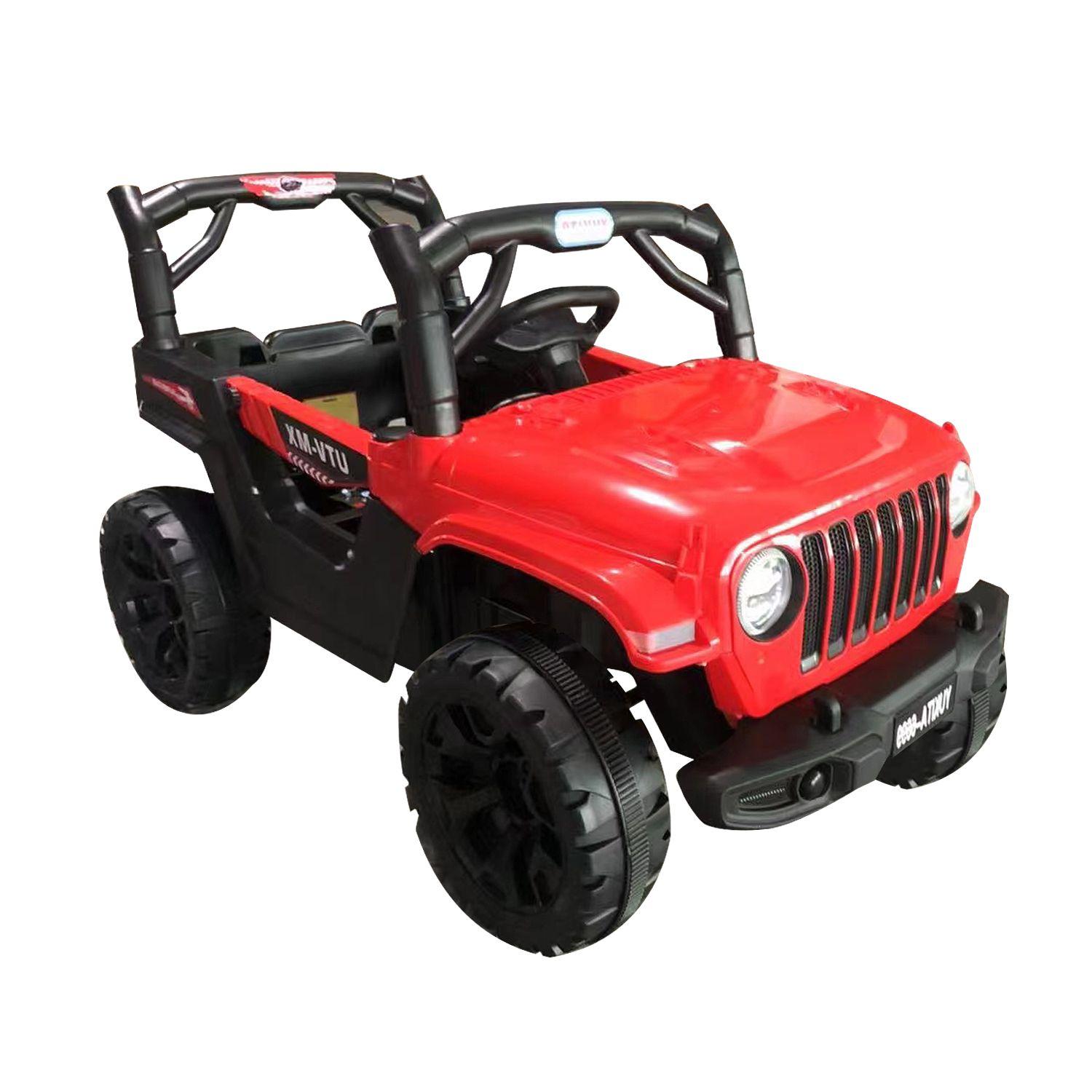 Auto a Batería Jeep Cherokee 6699 Rojo Bebesit-0