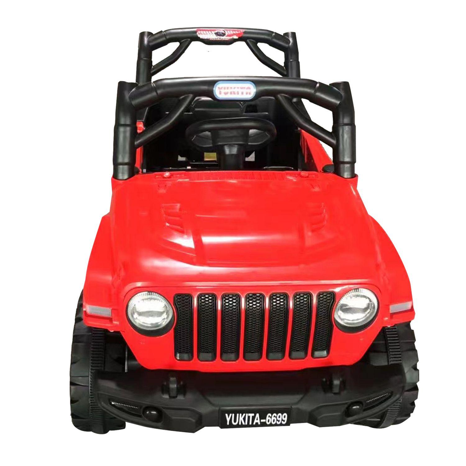 Auto a Batería Jeep Cherokee 6699 Rojo Bebesit-1