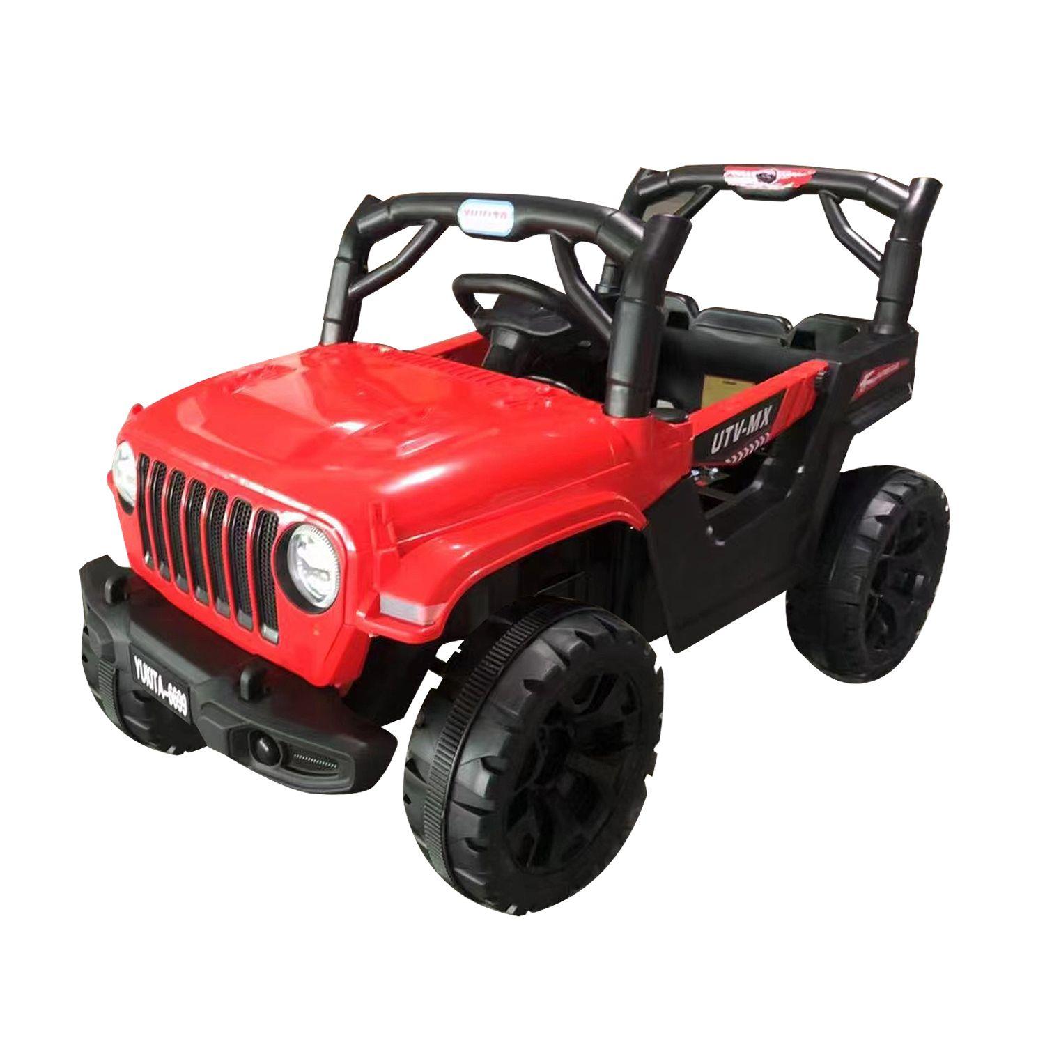 Auto a Batería Jeep Cherokee 6699 Rojo Bebesit-3