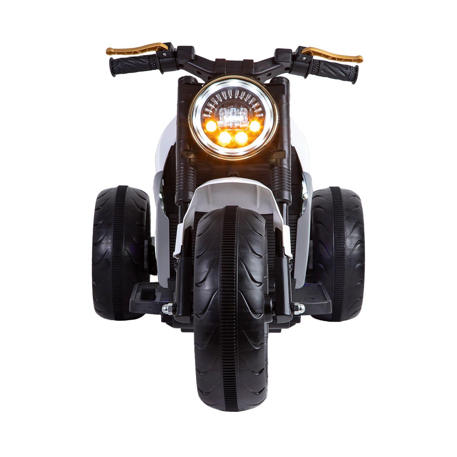 Moto 3 Ruedas a Batería Eléctrica SX Blanca-4