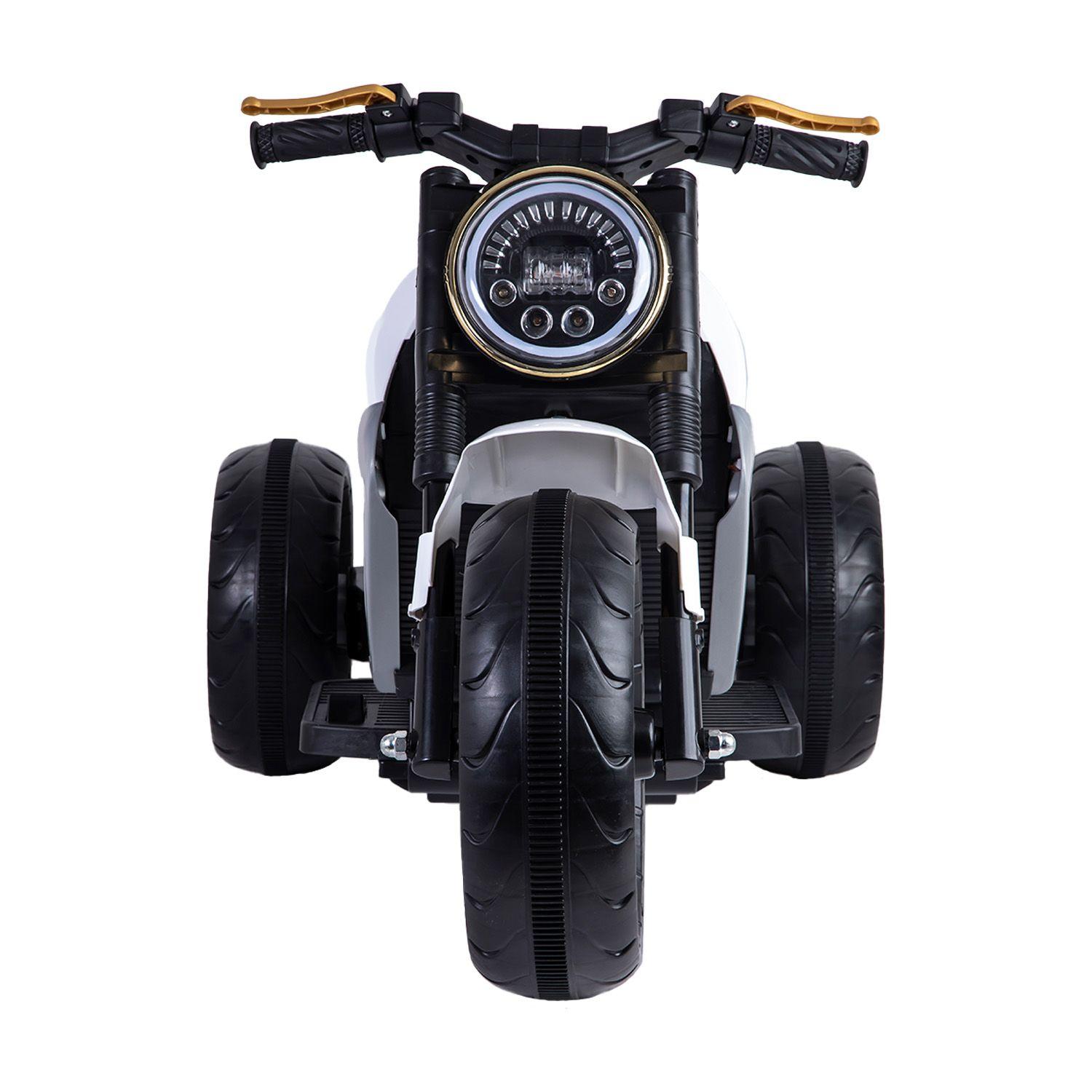 Moto 3 Ruedas a Batería Eléctrica SX Blanca-5