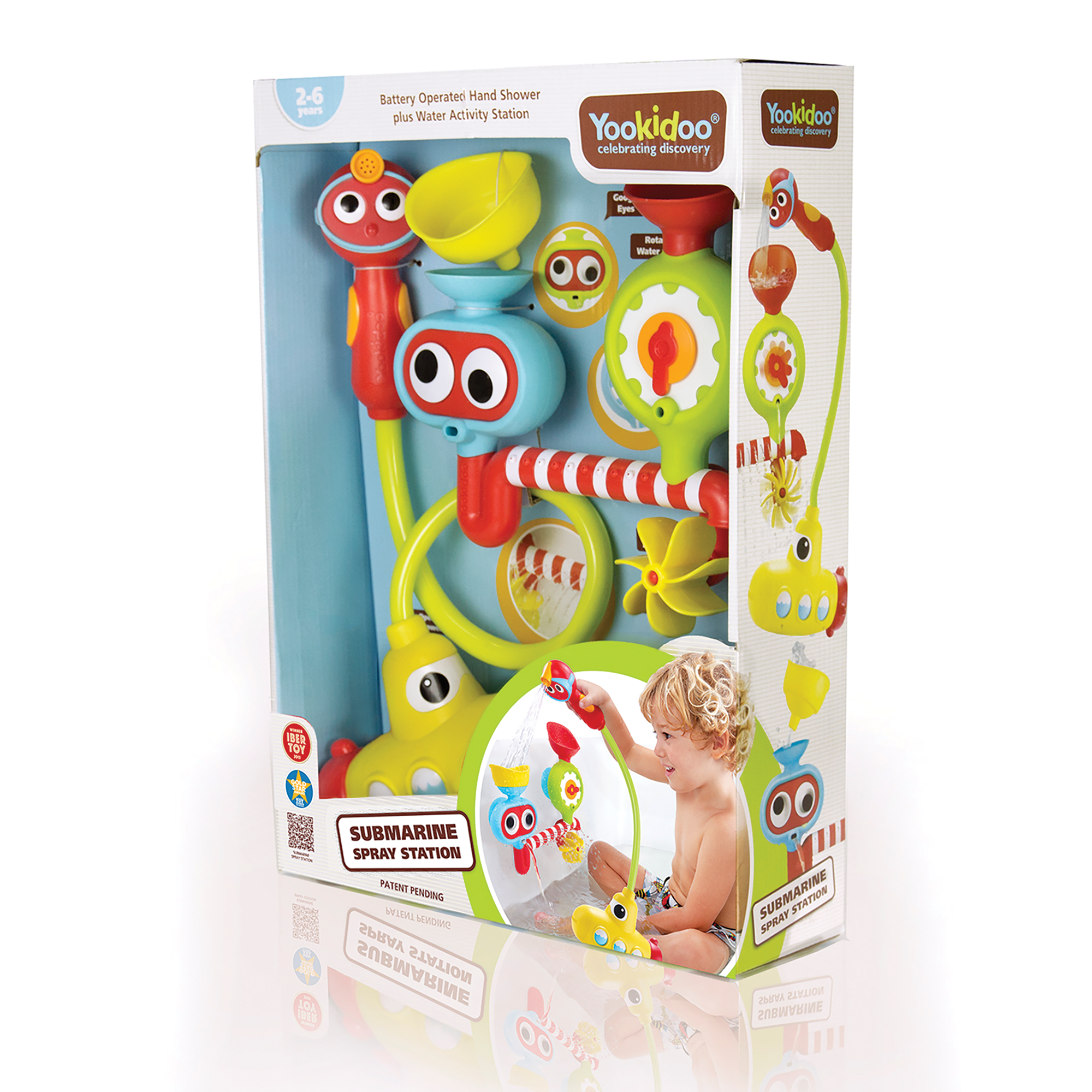 Juego de Baño Submarino Infantil Niño Niña Tina Yookidoo-5