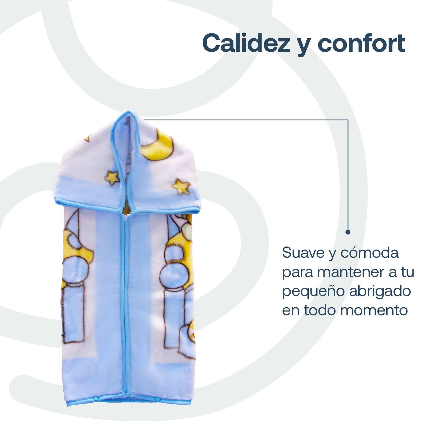 Saco con Broche 3 Osos Celeste Bebesit-3